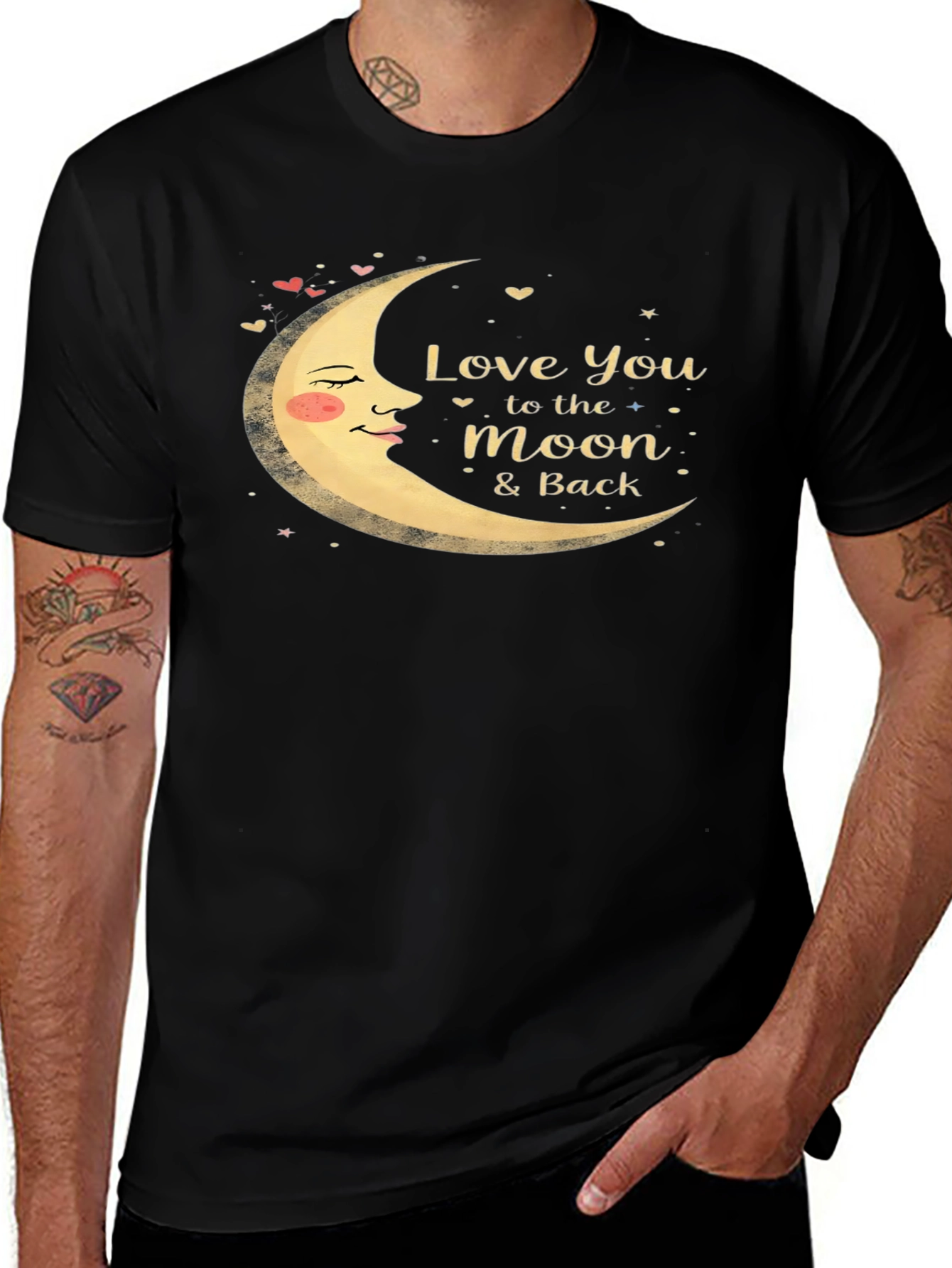 Love You to the Moon & Back Graphic Tee