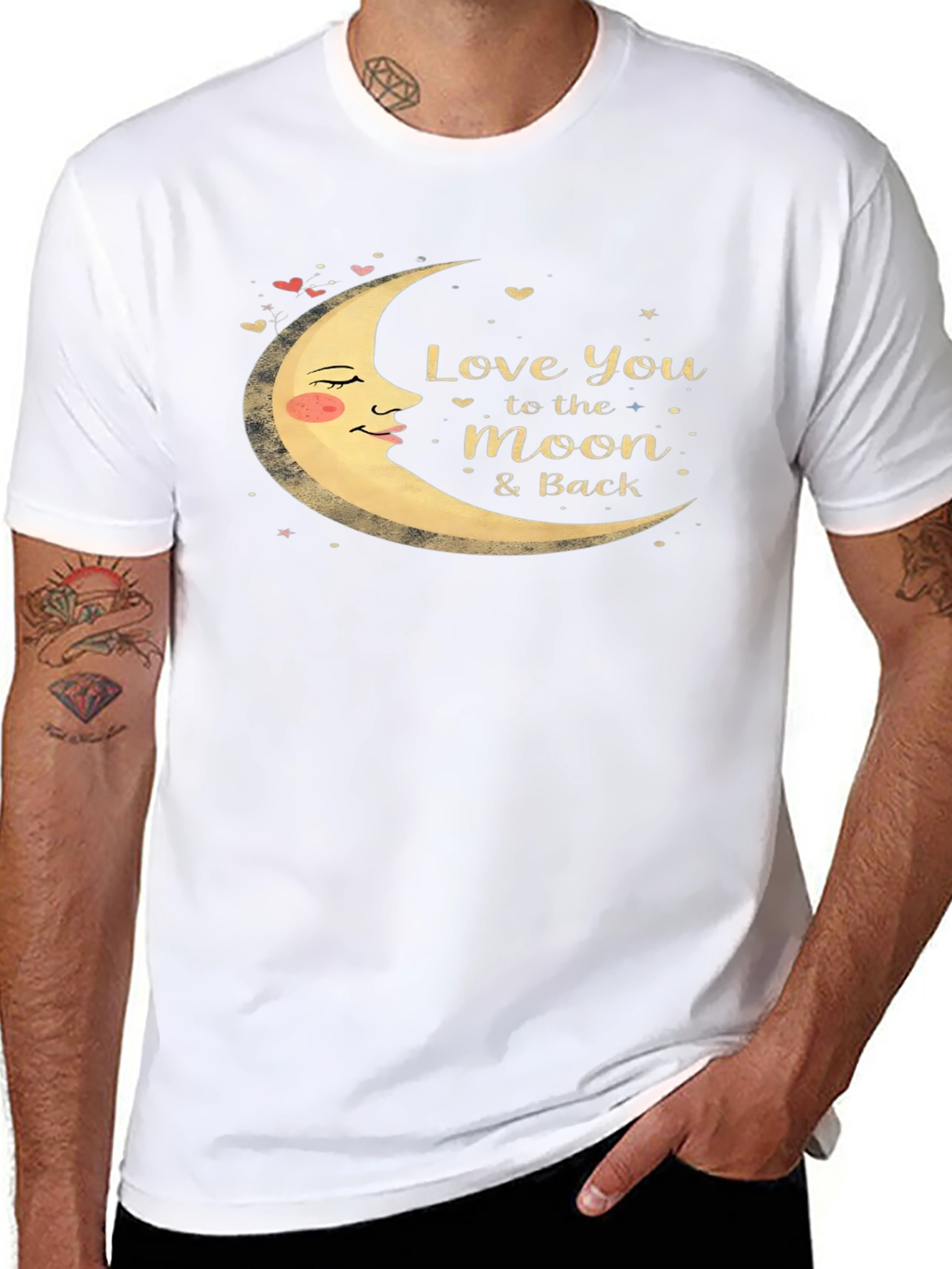 Love You to the Moon & Back Graphic Tee