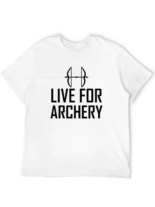 Live for Archery Graphic T-Shirt - Black