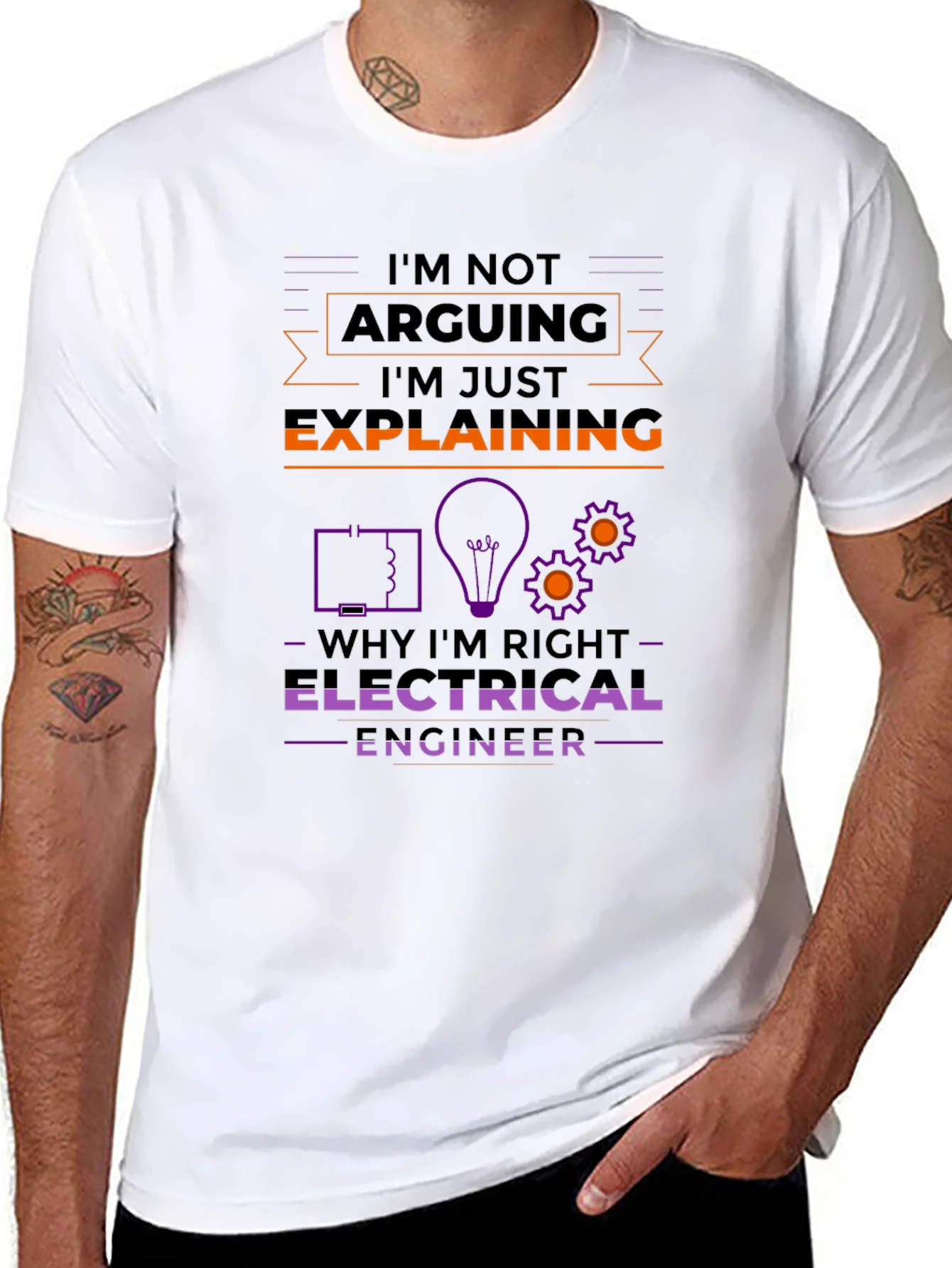 Electrical Engineer T-Shirt - Im Not Arguing