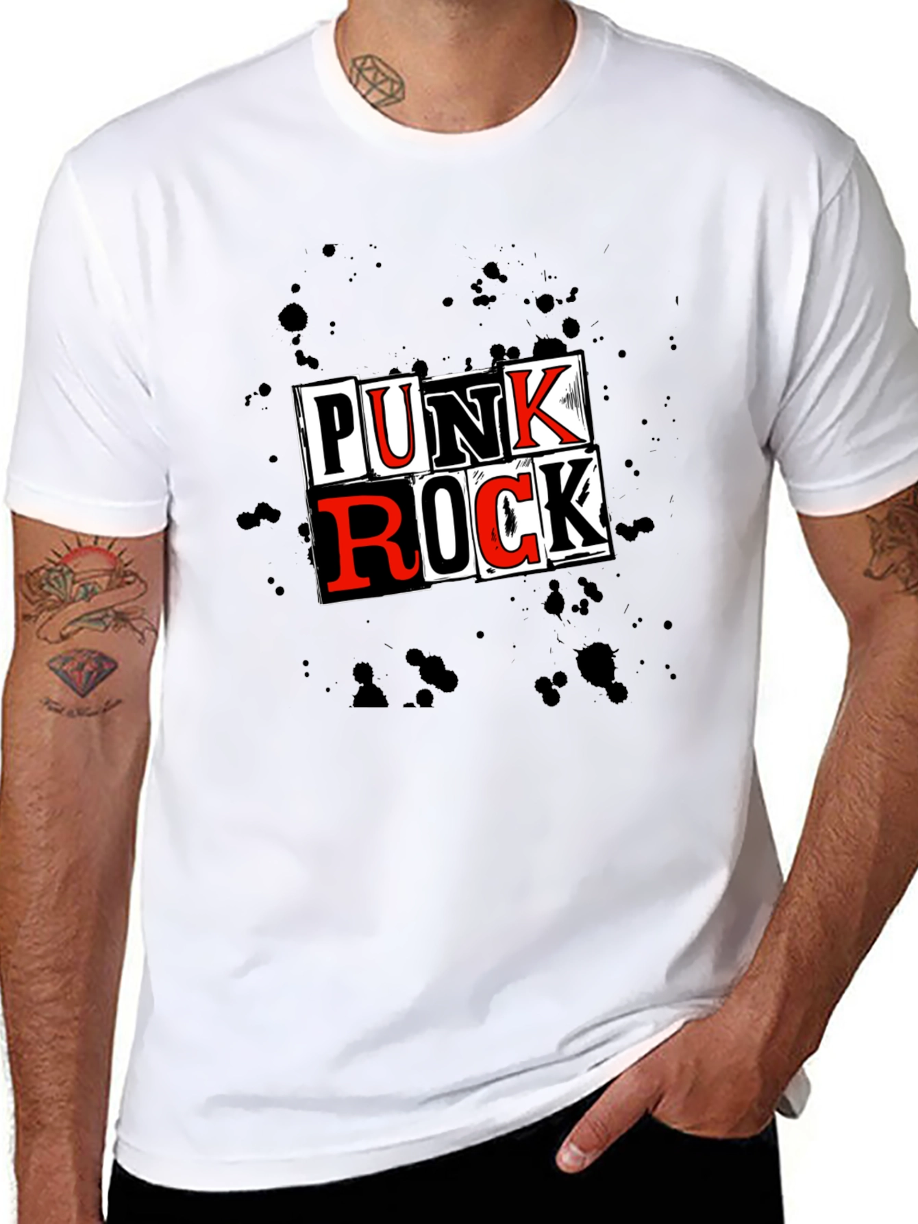 Punk Rock Graphic Tee - Stylish Streetwear