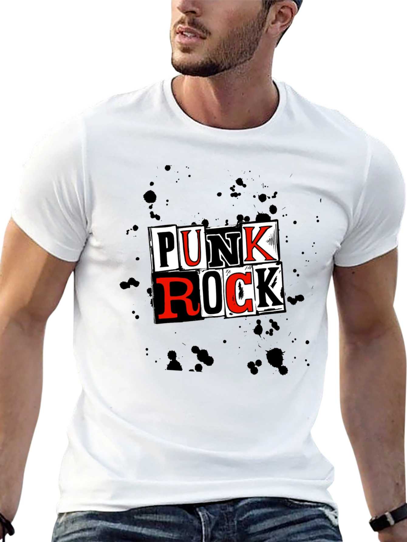 Punk Rock Graphic Tee - Stylish Streetwear