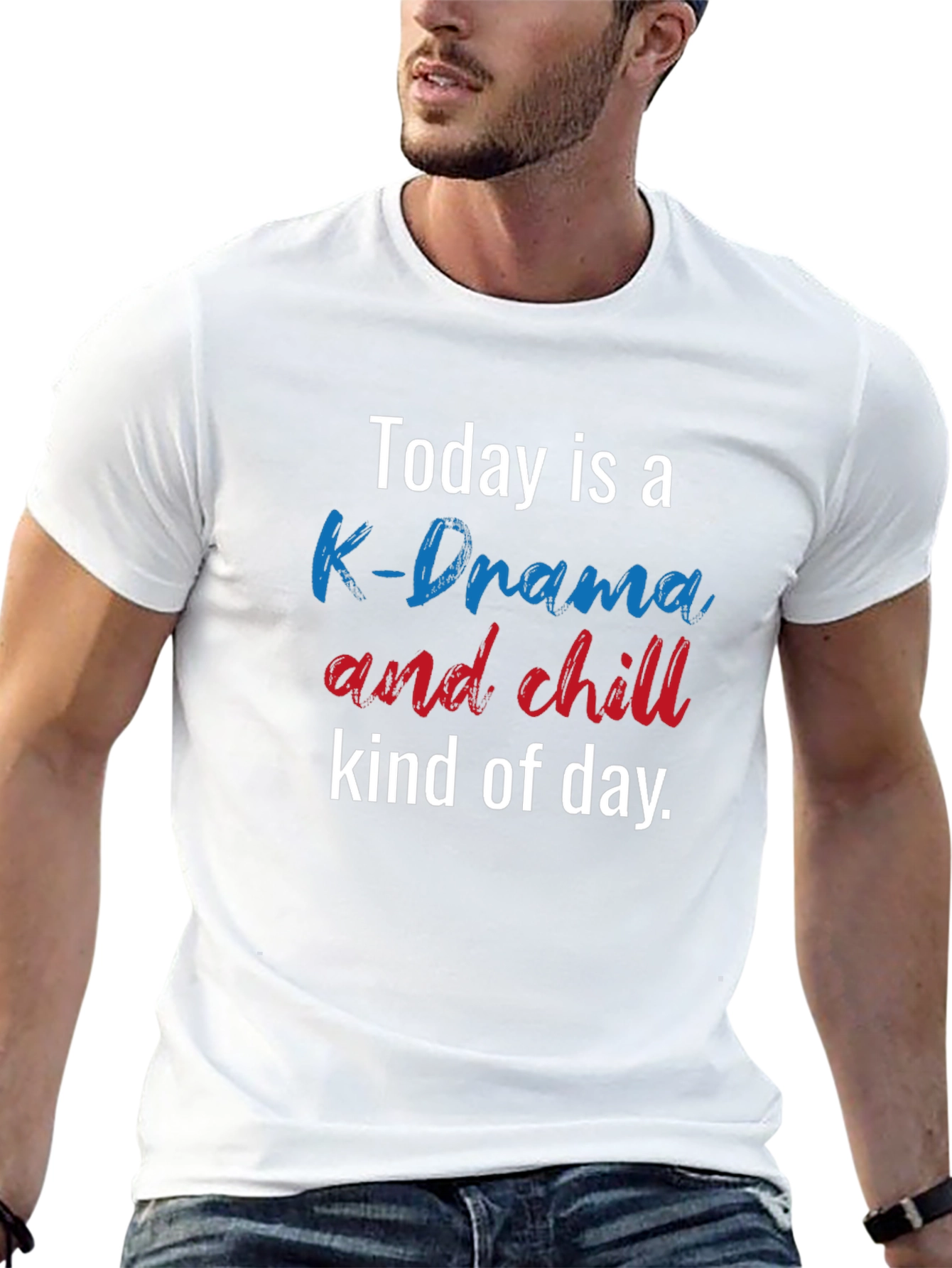 K-Drama and Chill Graphic T-Shirt