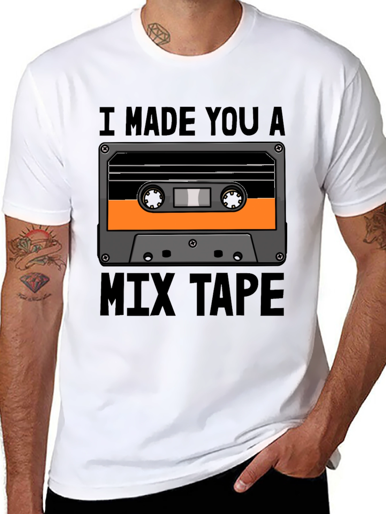 I Made You a Mix Tape Graphic T-Shirt