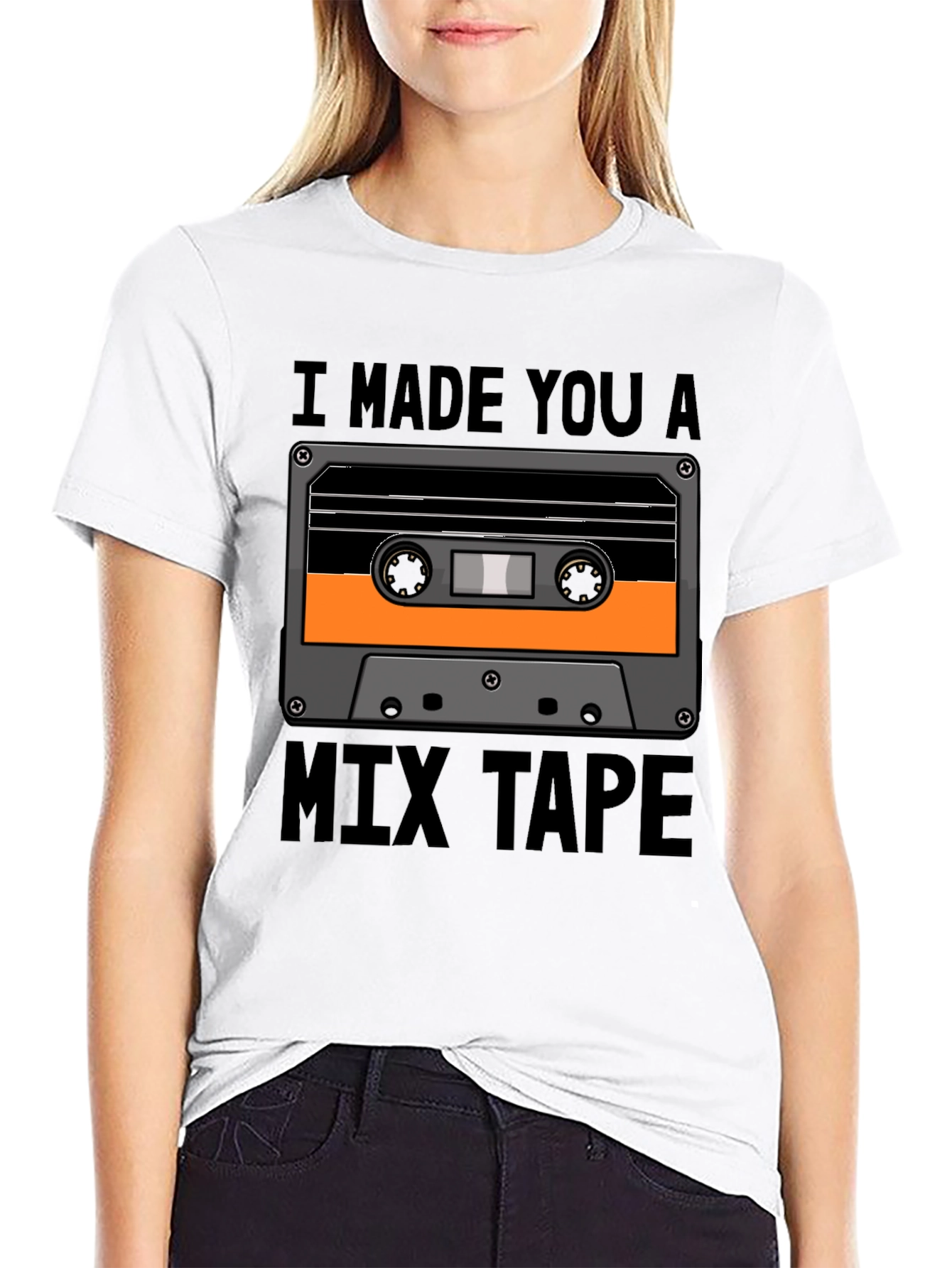 I Made You a Mix Tape Graphic T-Shirt