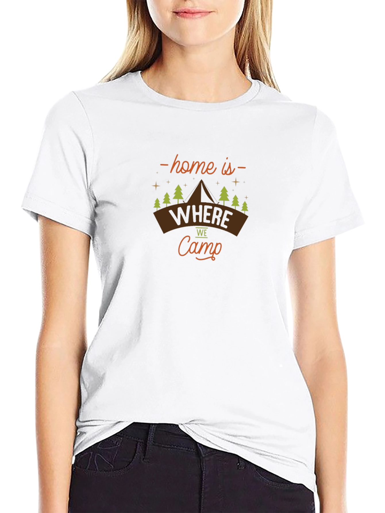 Home is Where We Camp T-Shirt