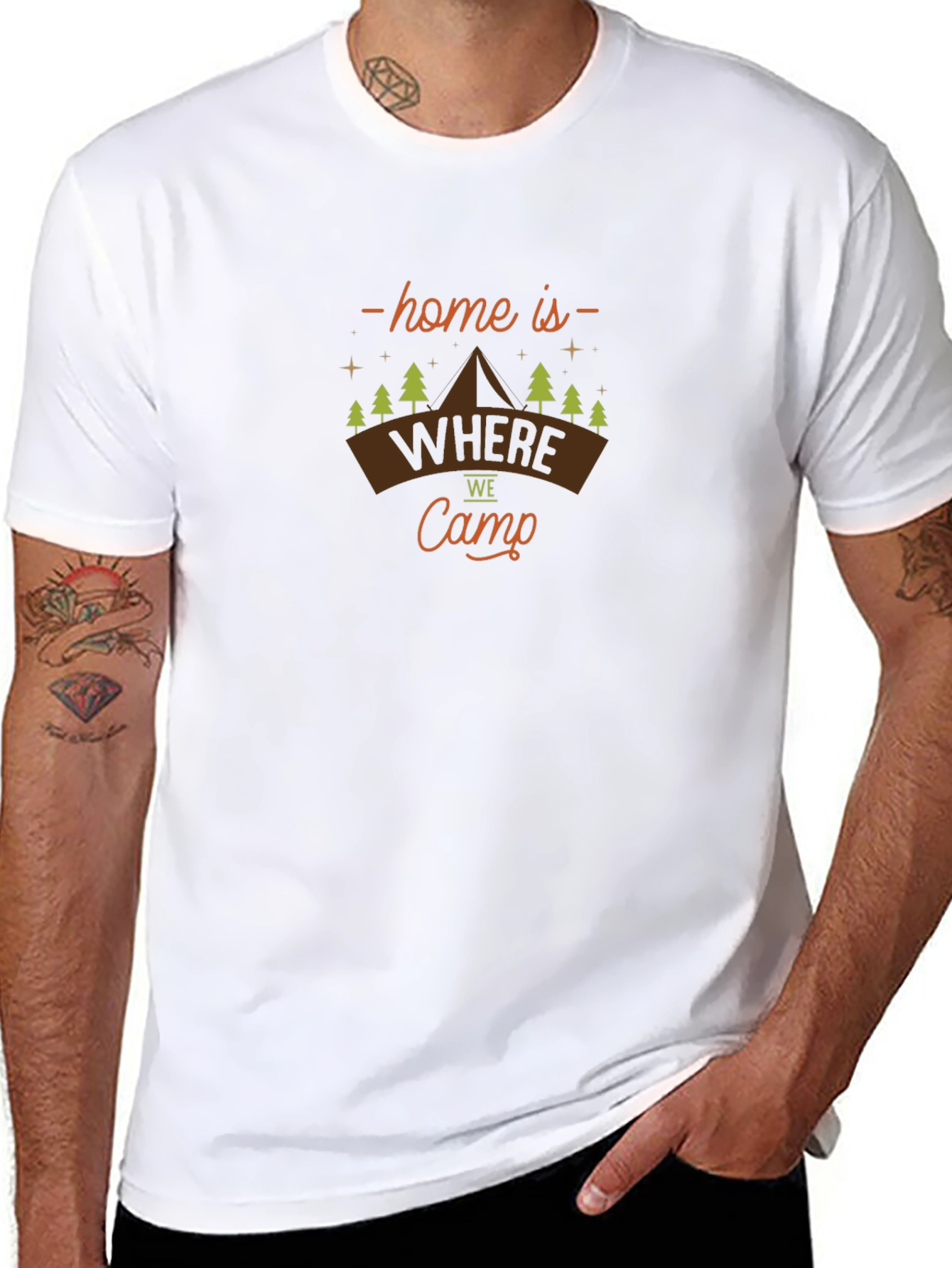 Home is Where We Camp T-Shirt