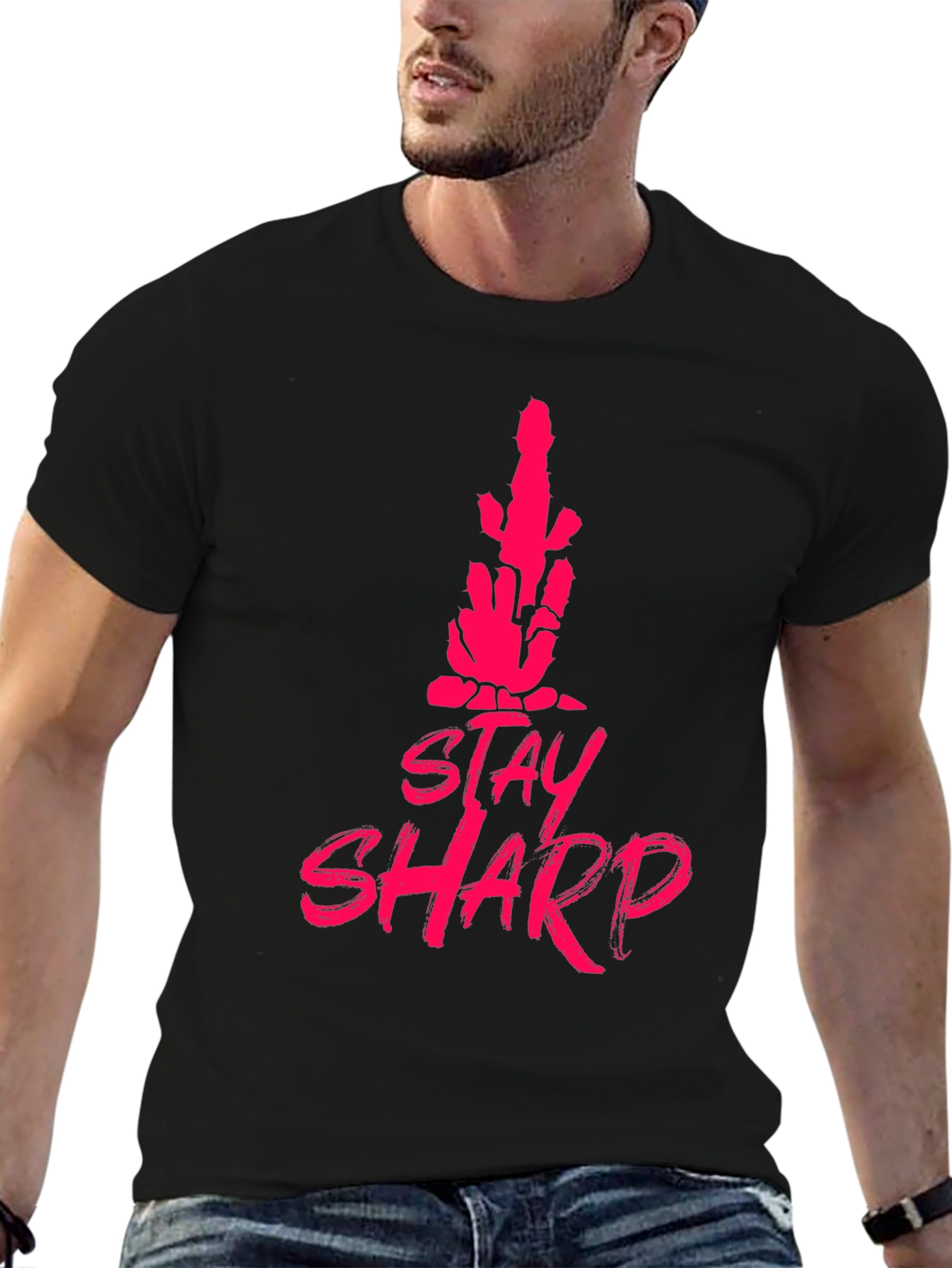 Stay Sharp Skeleton Hand T-Shirt