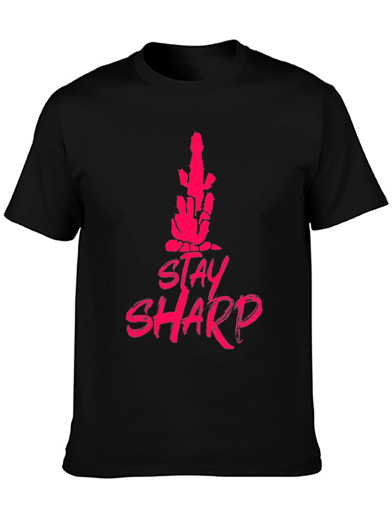 Stay Sharp Skeleton Hand T-Shirt