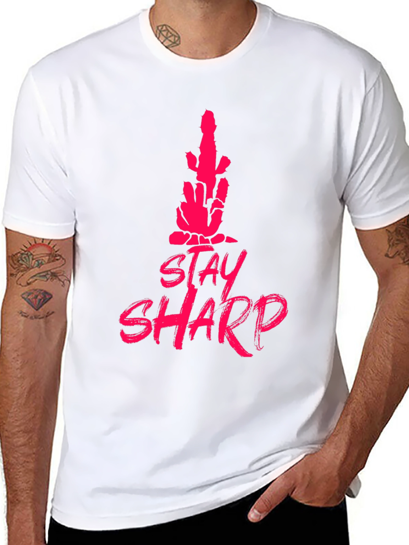 Stay Sharp Skeleton Hand T-Shirt