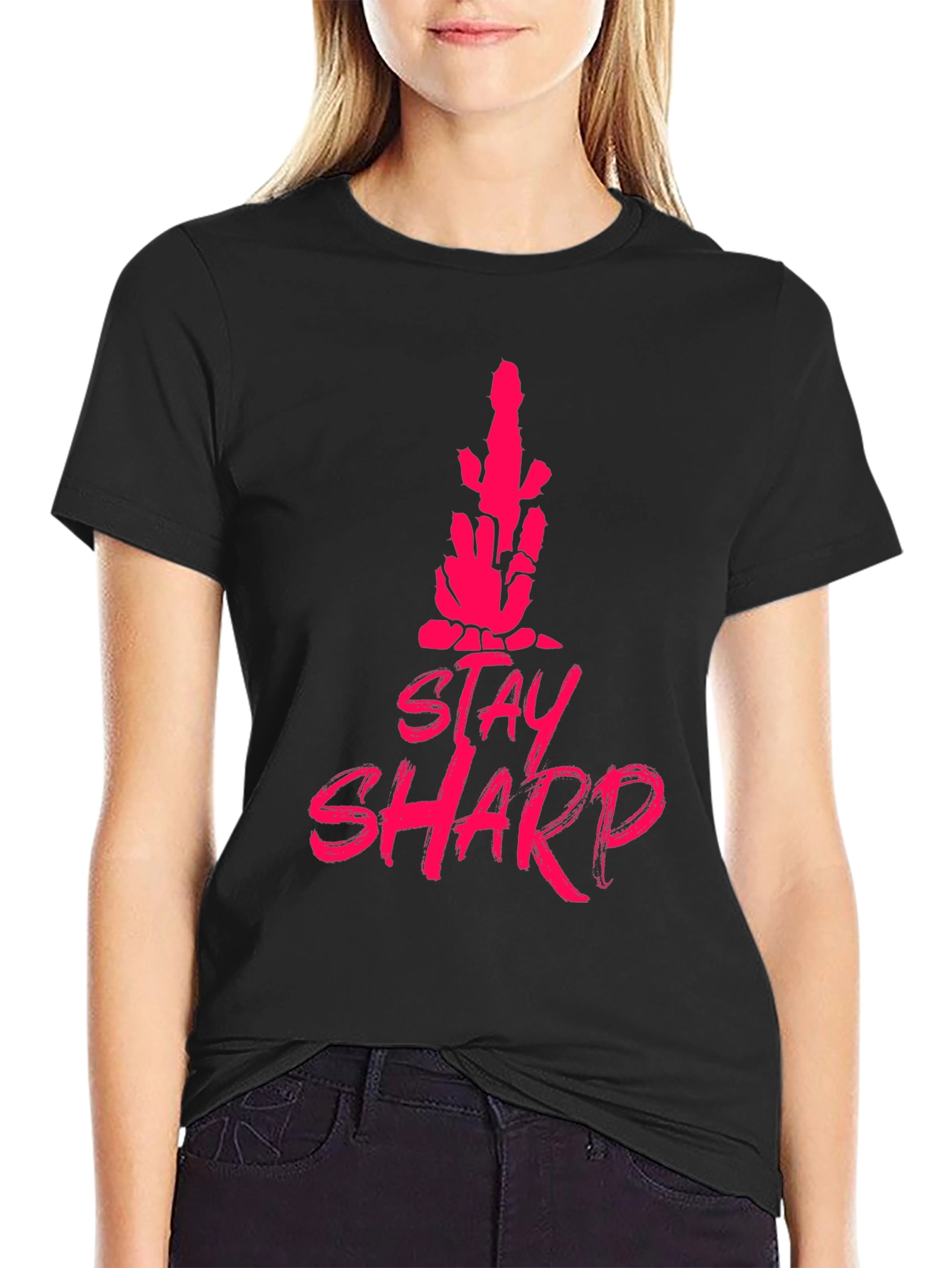 Stay Sharp Skeleton Hand T-Shirt