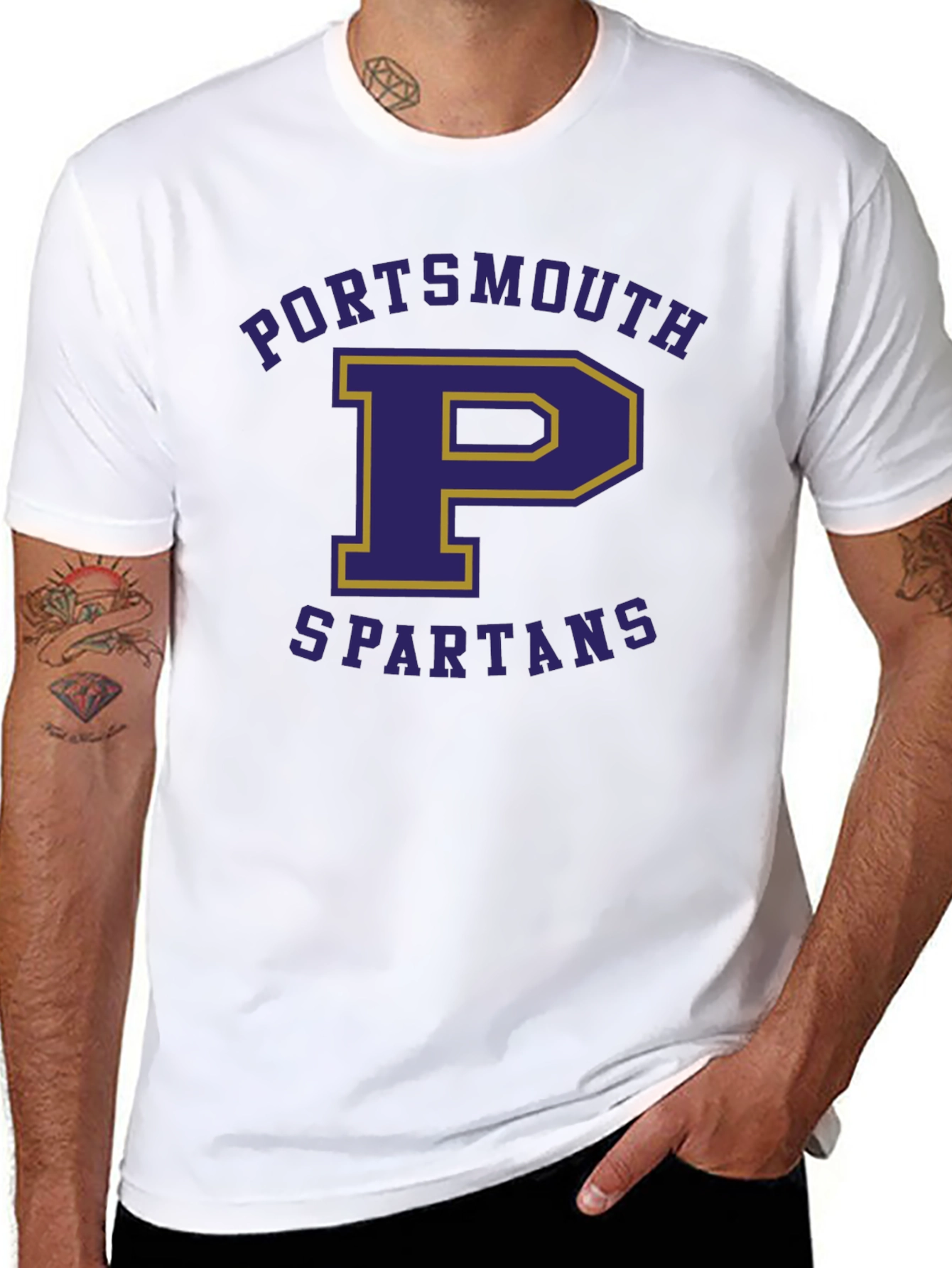 Portsmouth Spartans T-Shirt - Collegiate Style
