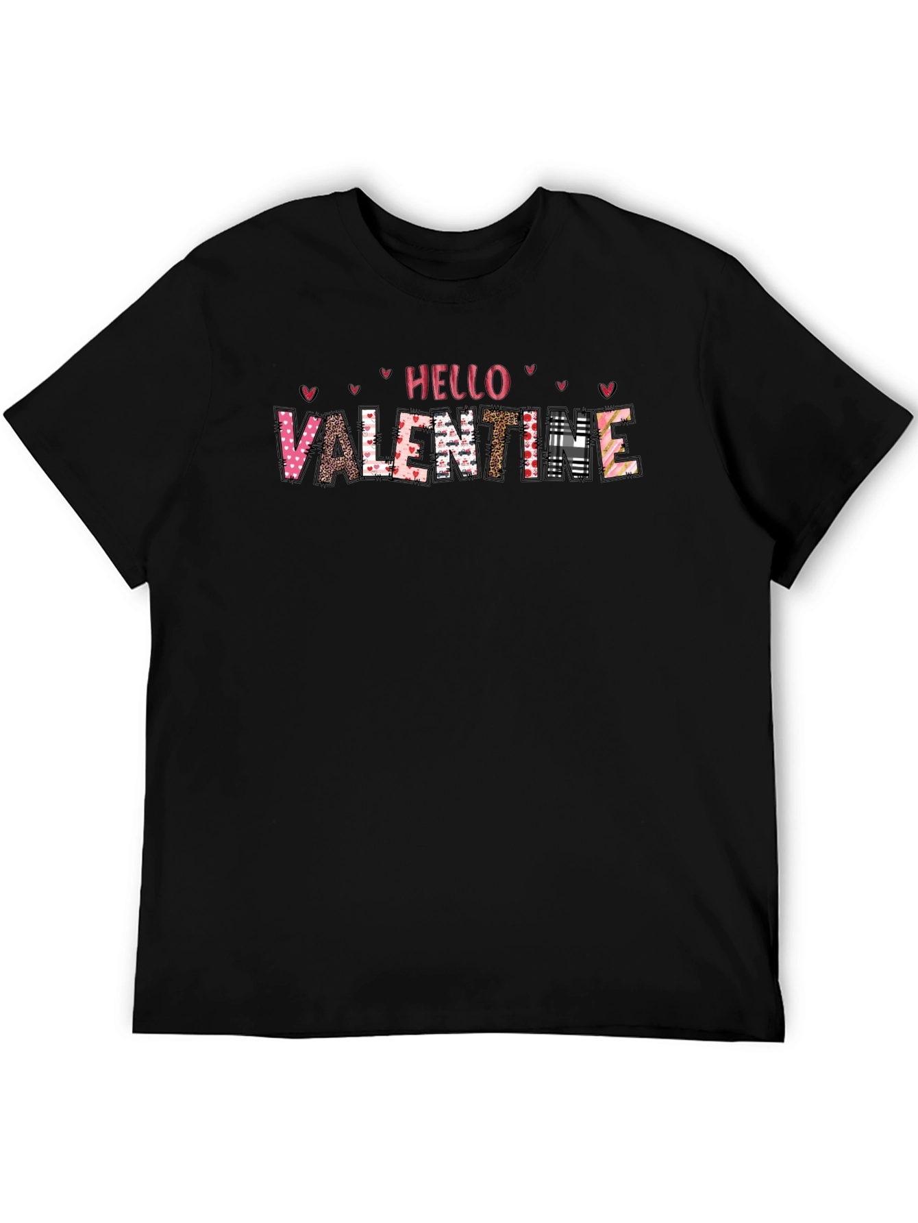 Hello Valentine T-Shirt - Novelty Graphic Tee