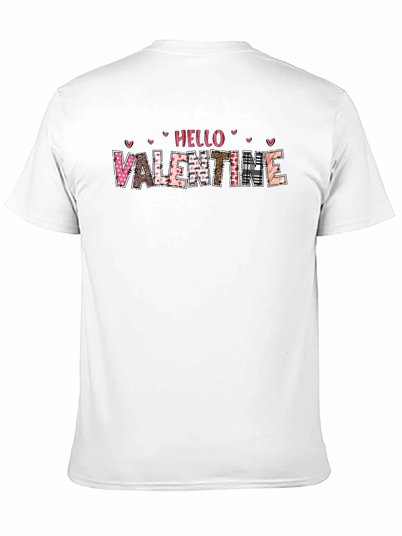 Hello Valentine T-Shirt - Novelty Graphic Tee