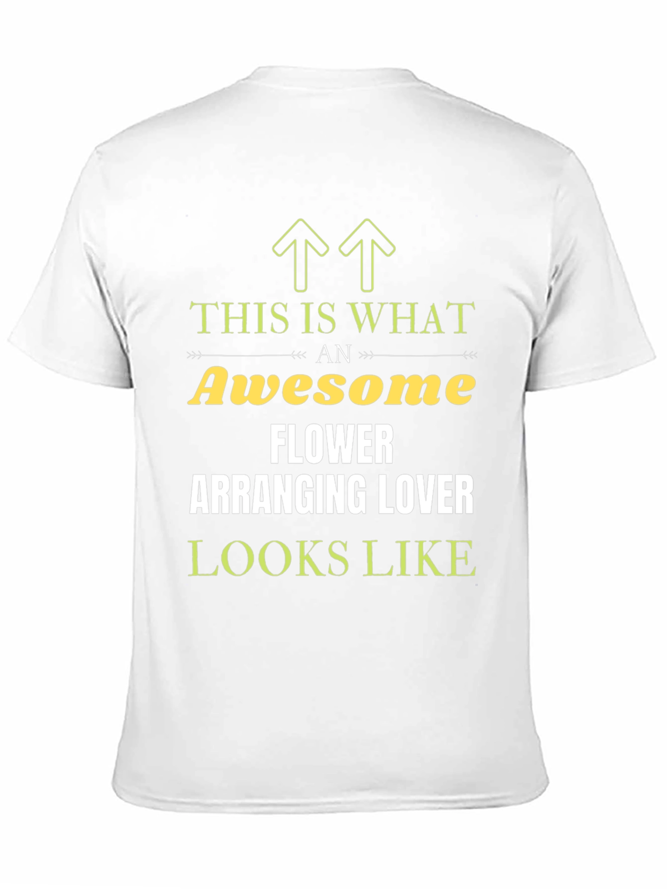 Awesome Flower Arranging Lover T-Shirt