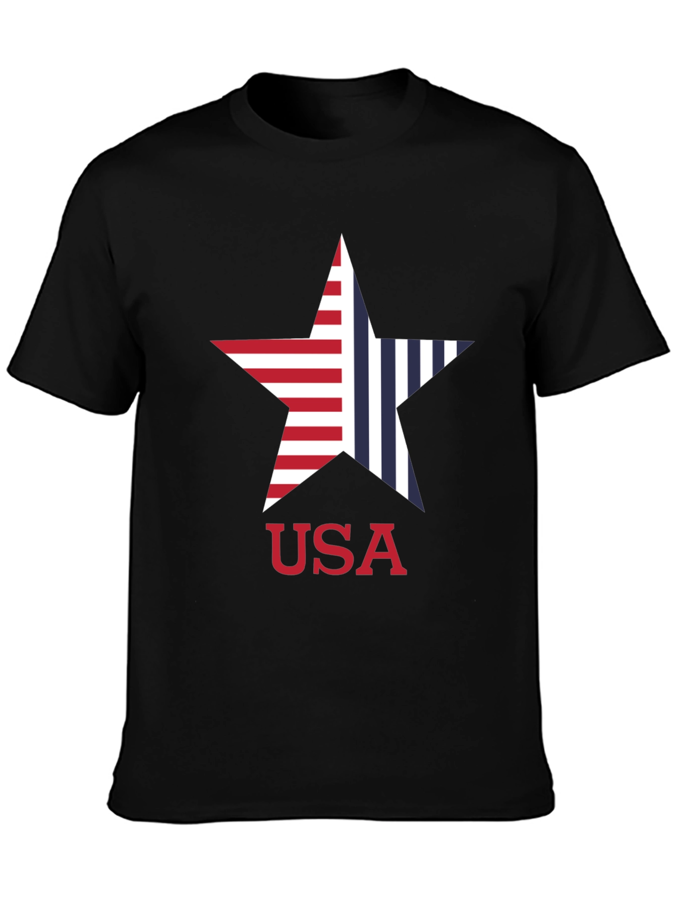 USA Star Graphic T-Shirt