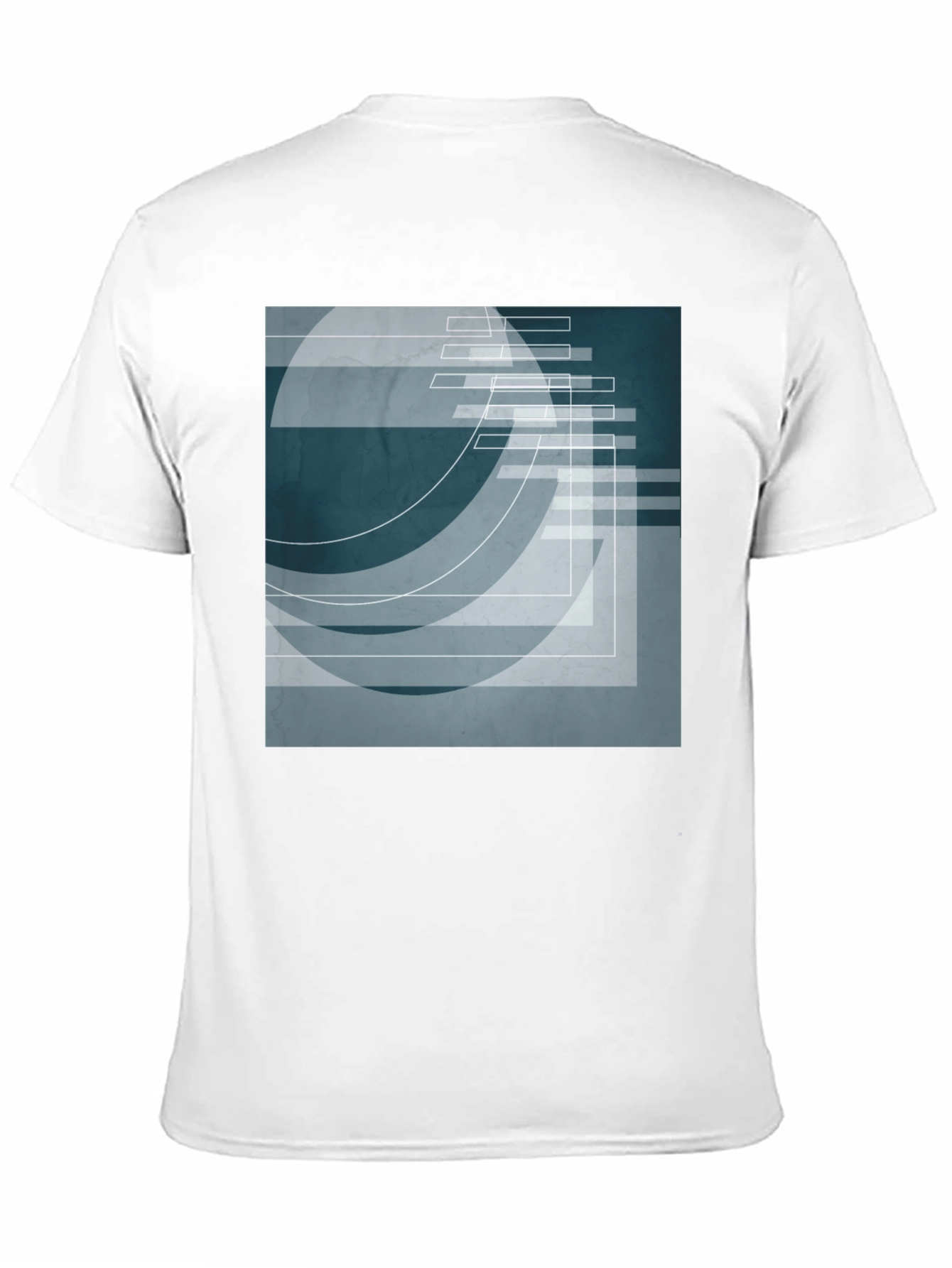 Abstract Geometric Graphic Print T-Shirt