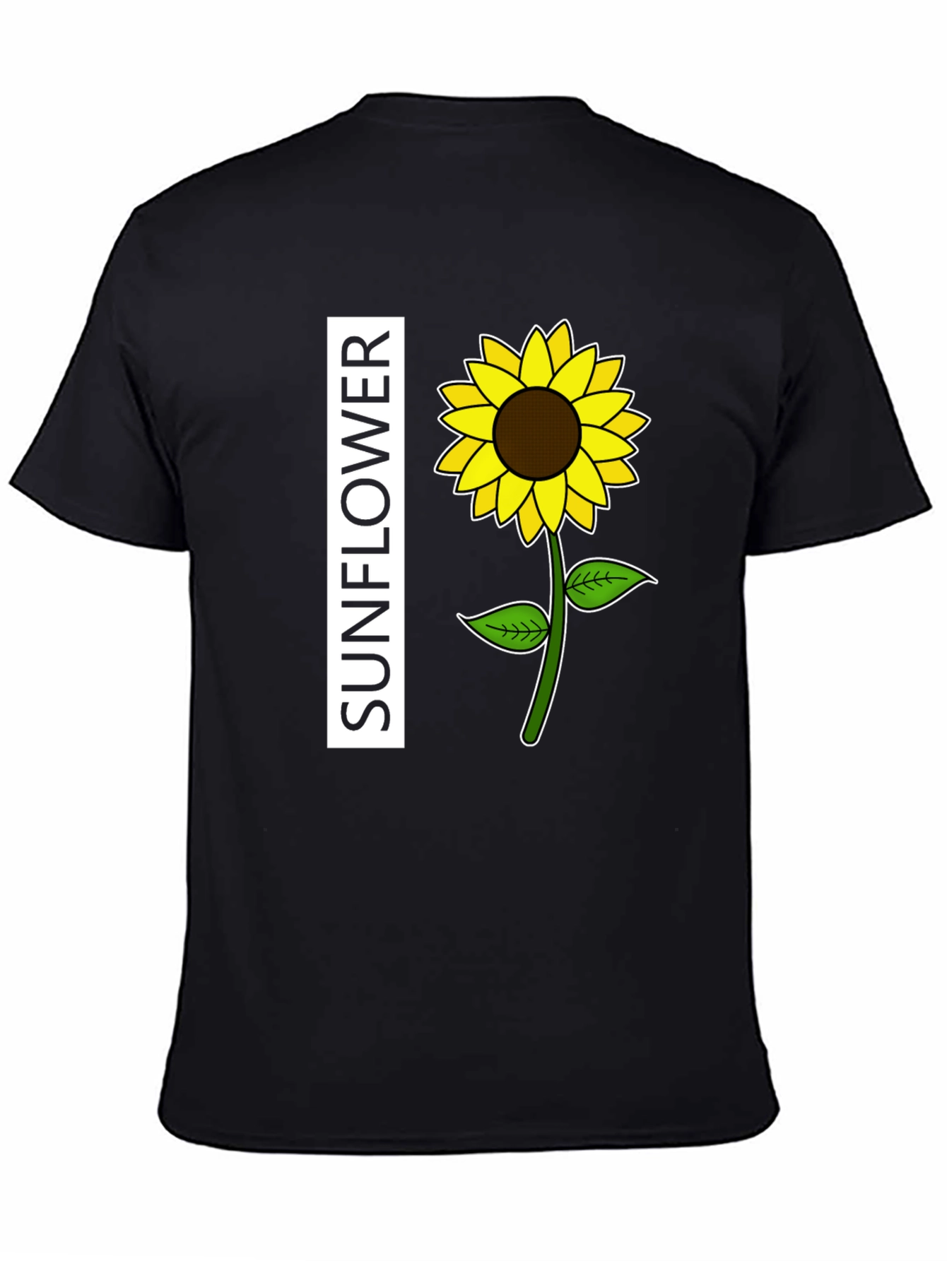 Sunflower Graphic T-Shirt - Casual Style