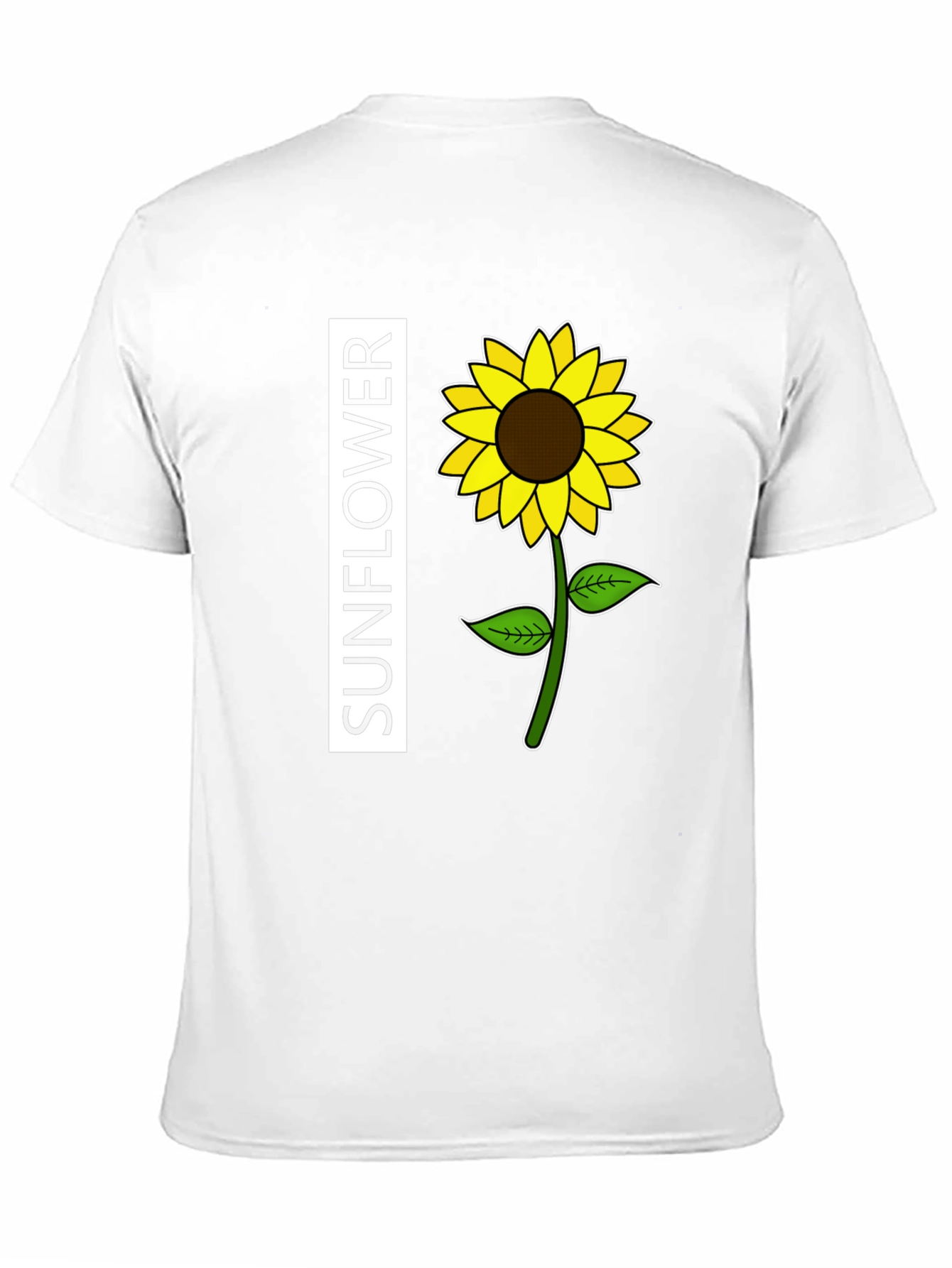 Sunflower Graphic T-Shirt - Casual Style