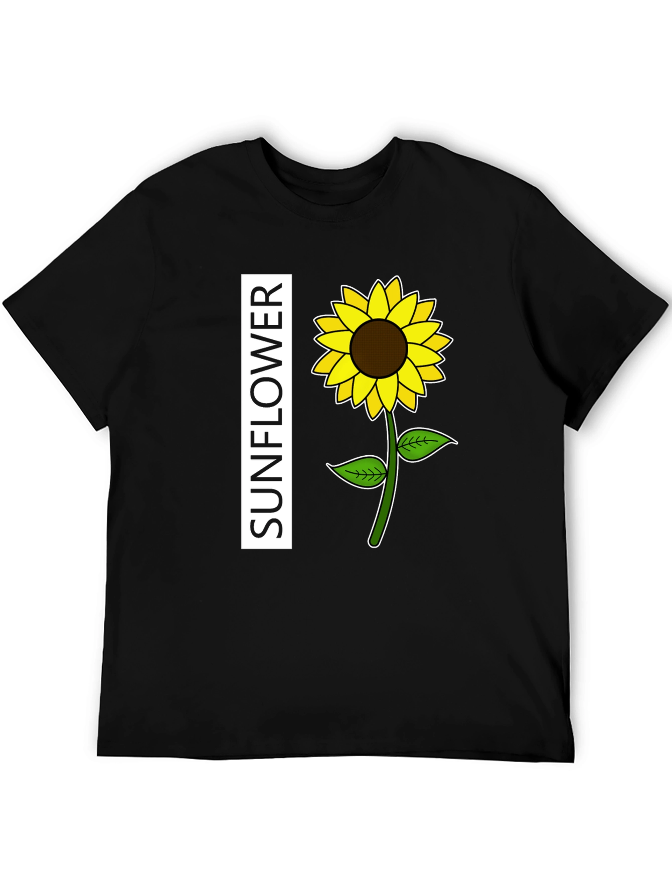 Sunflower Graphic T-Shirt - Casual Style