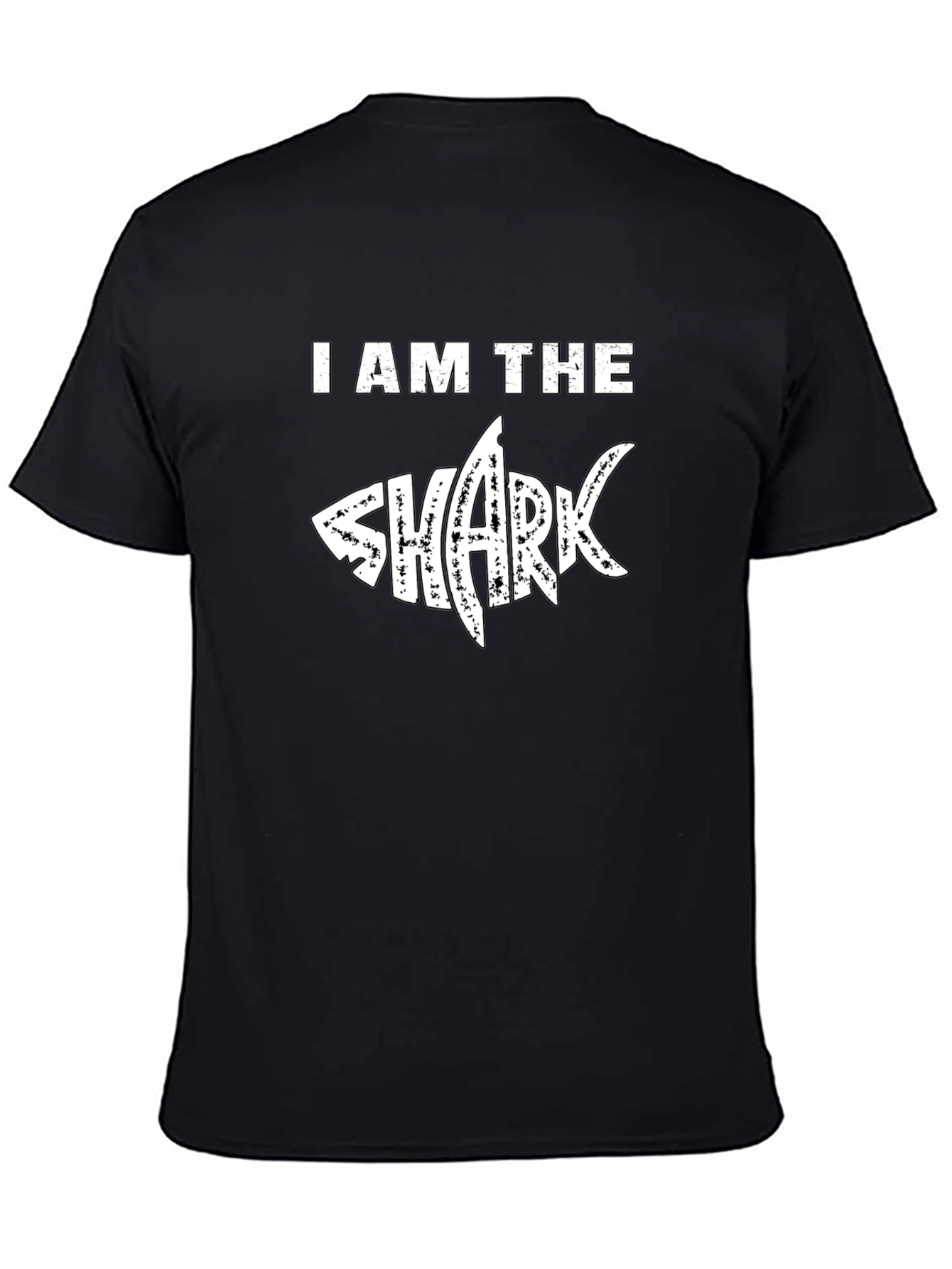 I Am The Shark T-Shirt - Black Graphic Tee
