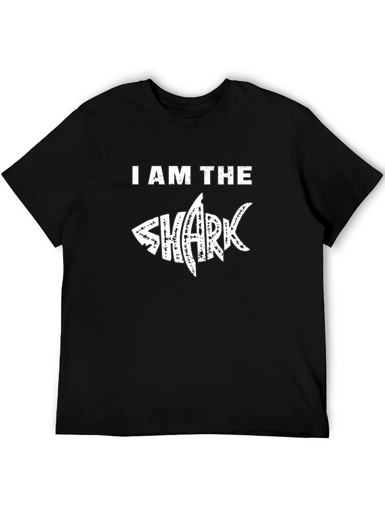 I Am The Shark T-Shirt - Black Graphic Tee