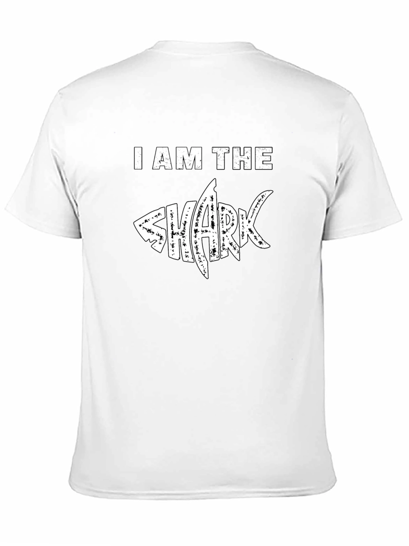 I Am The Shark T-Shirt - Black Graphic Tee