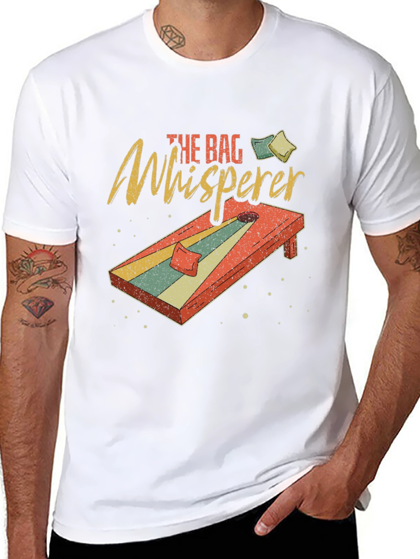 The Bag Whisperer Cornhole T-Shirt