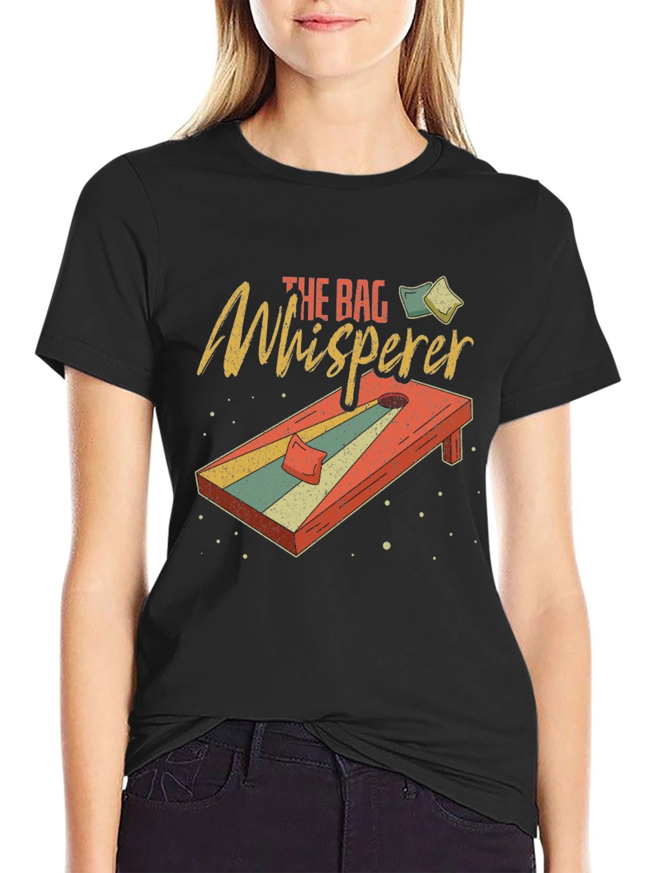 The Bag Whisperer Cornhole T-Shirt