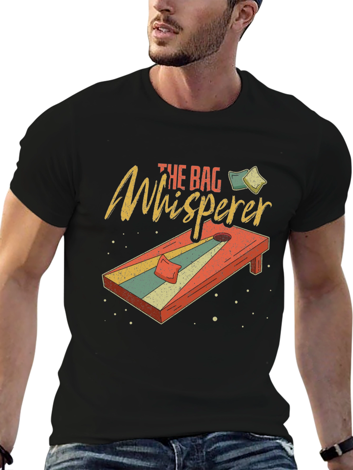 The Bag Whisperer Cornhole T-Shirt