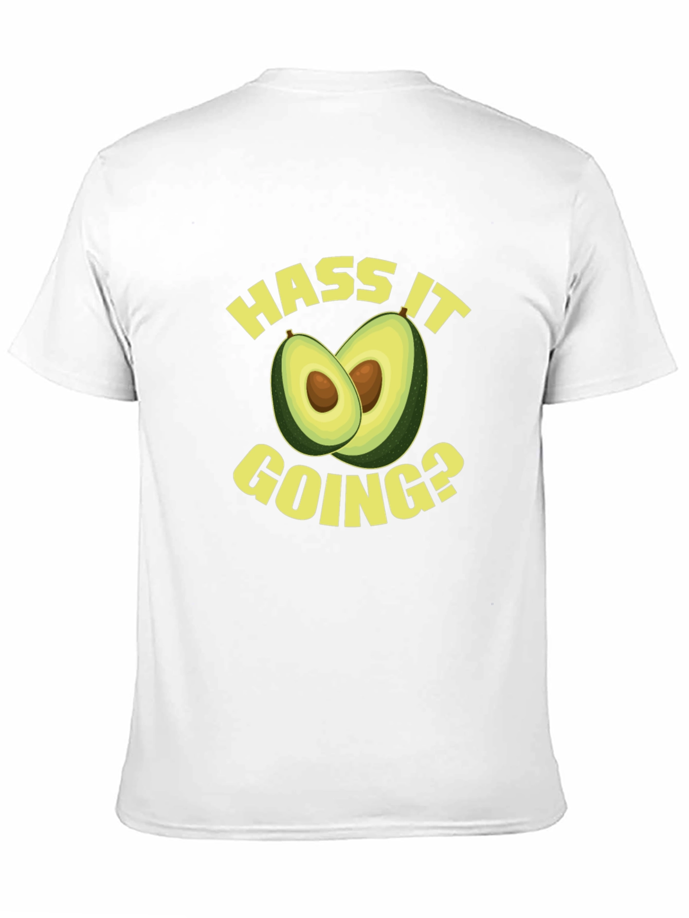 Hass It Going? Avocado Graphic Tee - Black