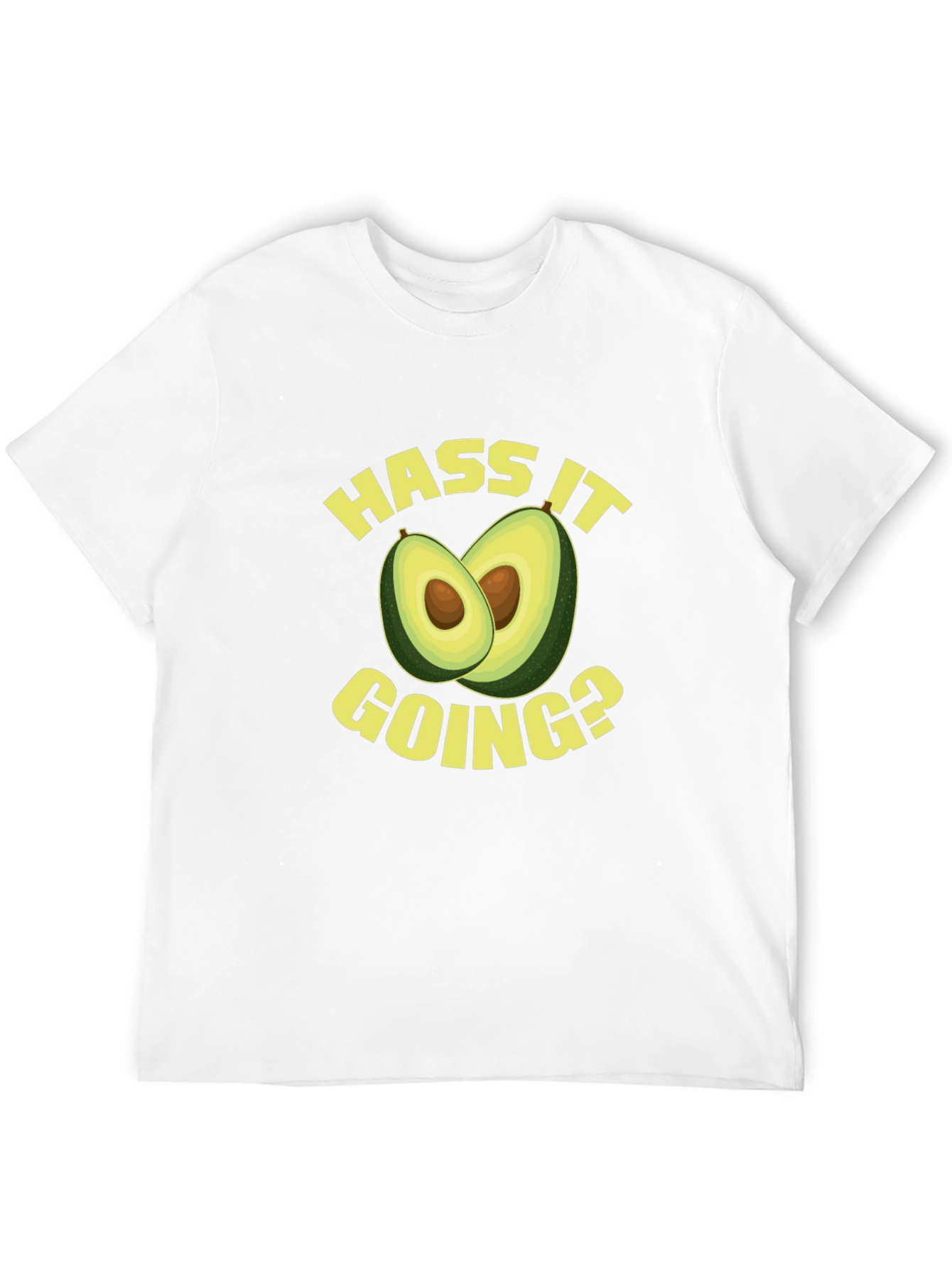 Hass It Going? Avocado Graphic Tee - Black