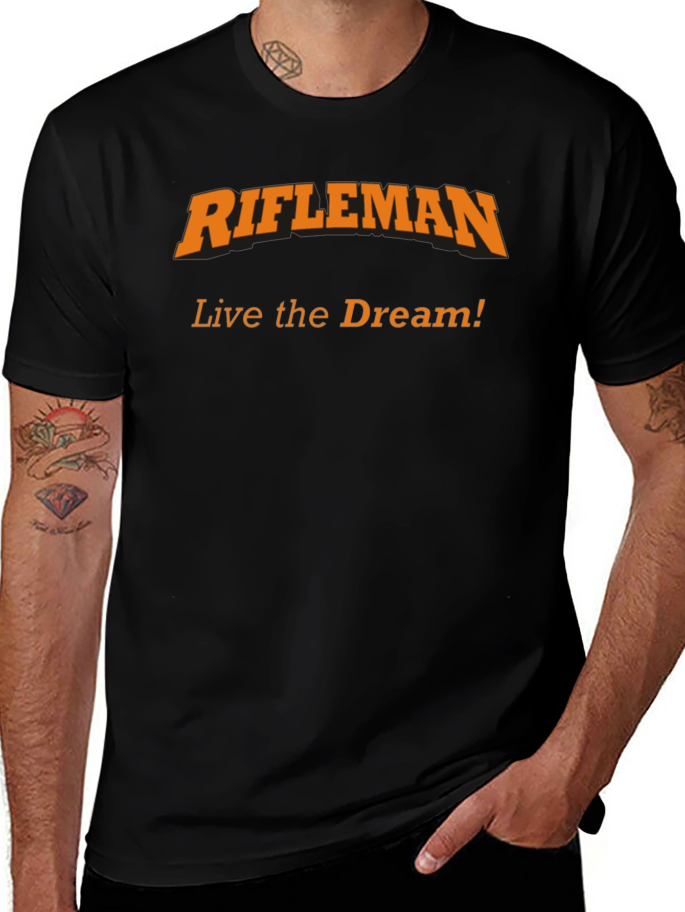 Rifleman Tee - Live the Dream Graphic T-Shirt