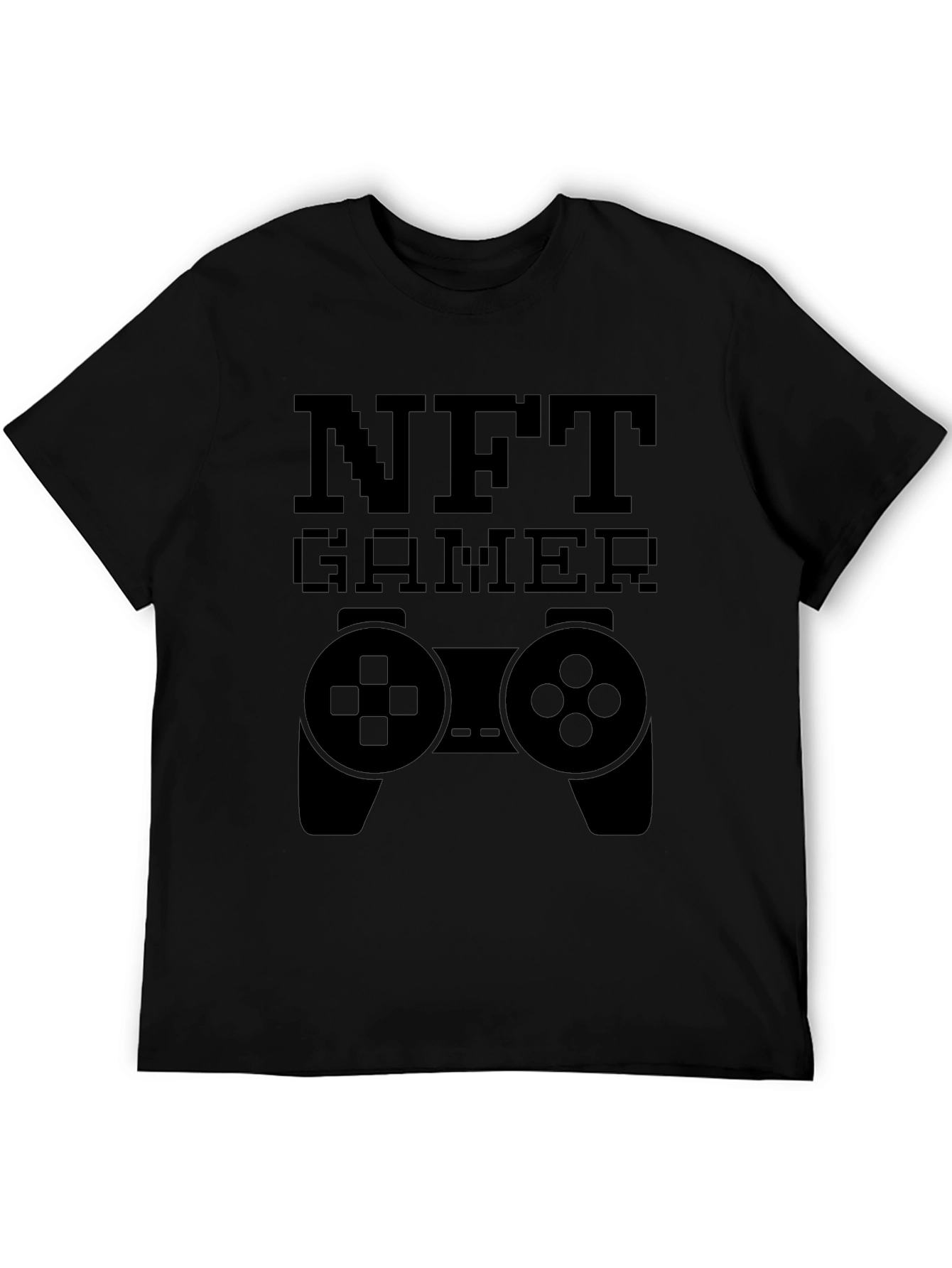 NFT Gamer T-Shirt - Pixelated Controller Design