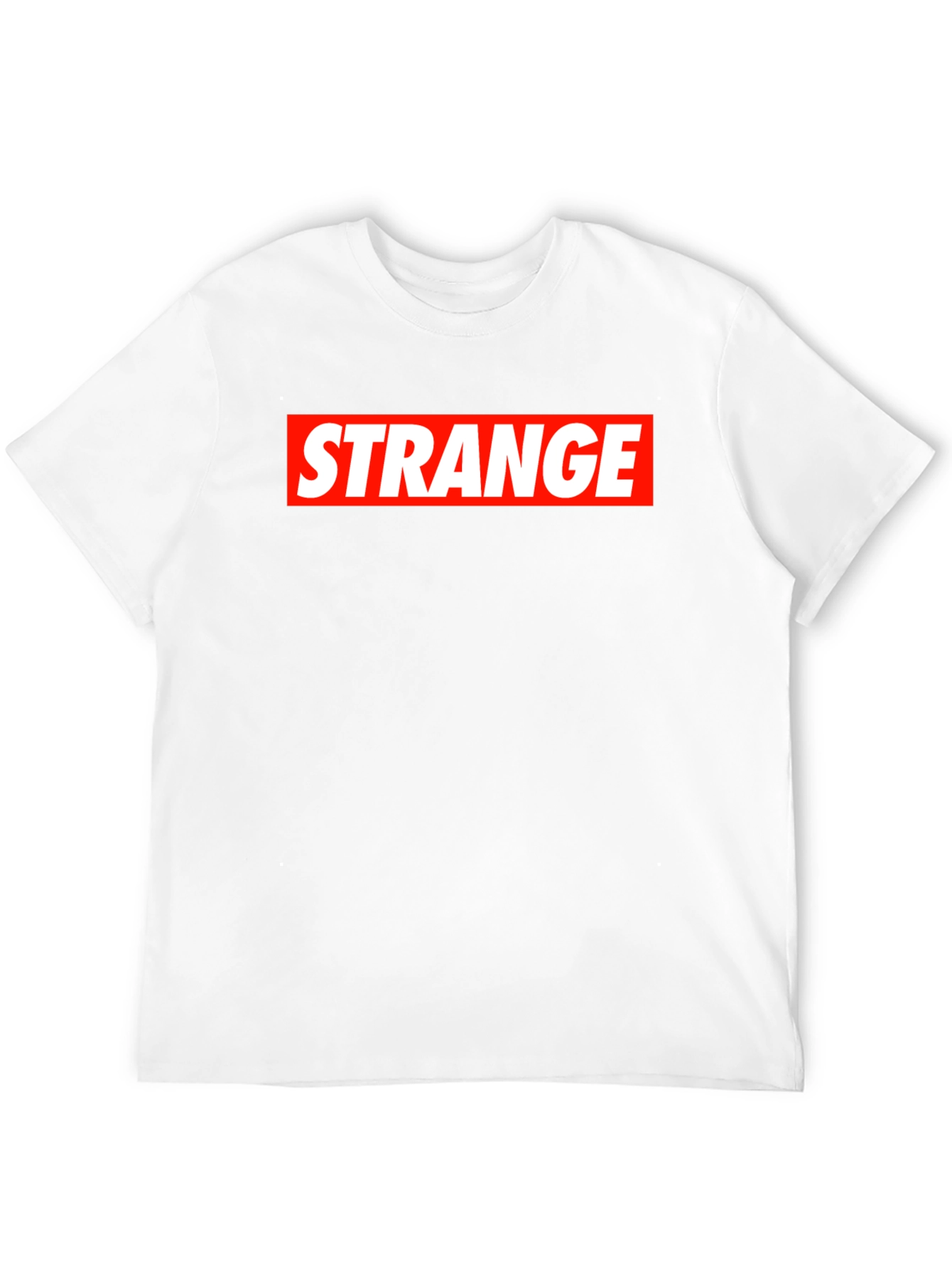 Strange Box Logo Black T-Shirt