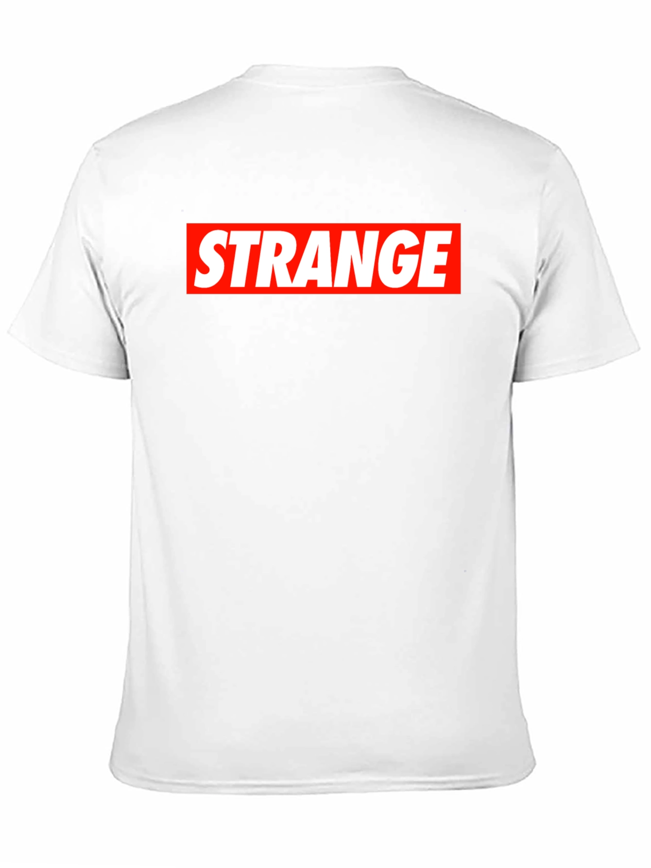 Strange Box Logo Black T-Shirt