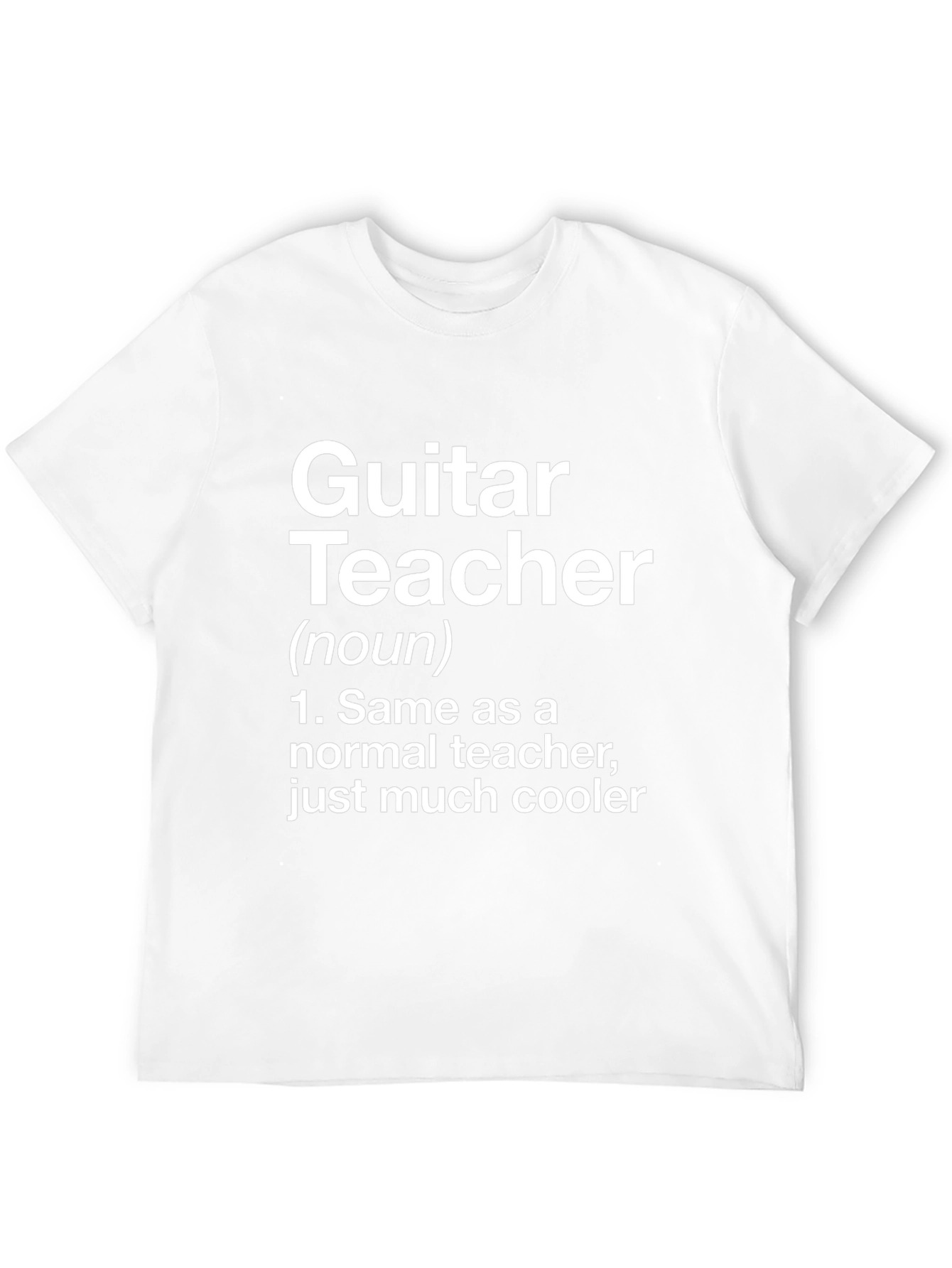 Guitar Teacher Definition T-Shirt