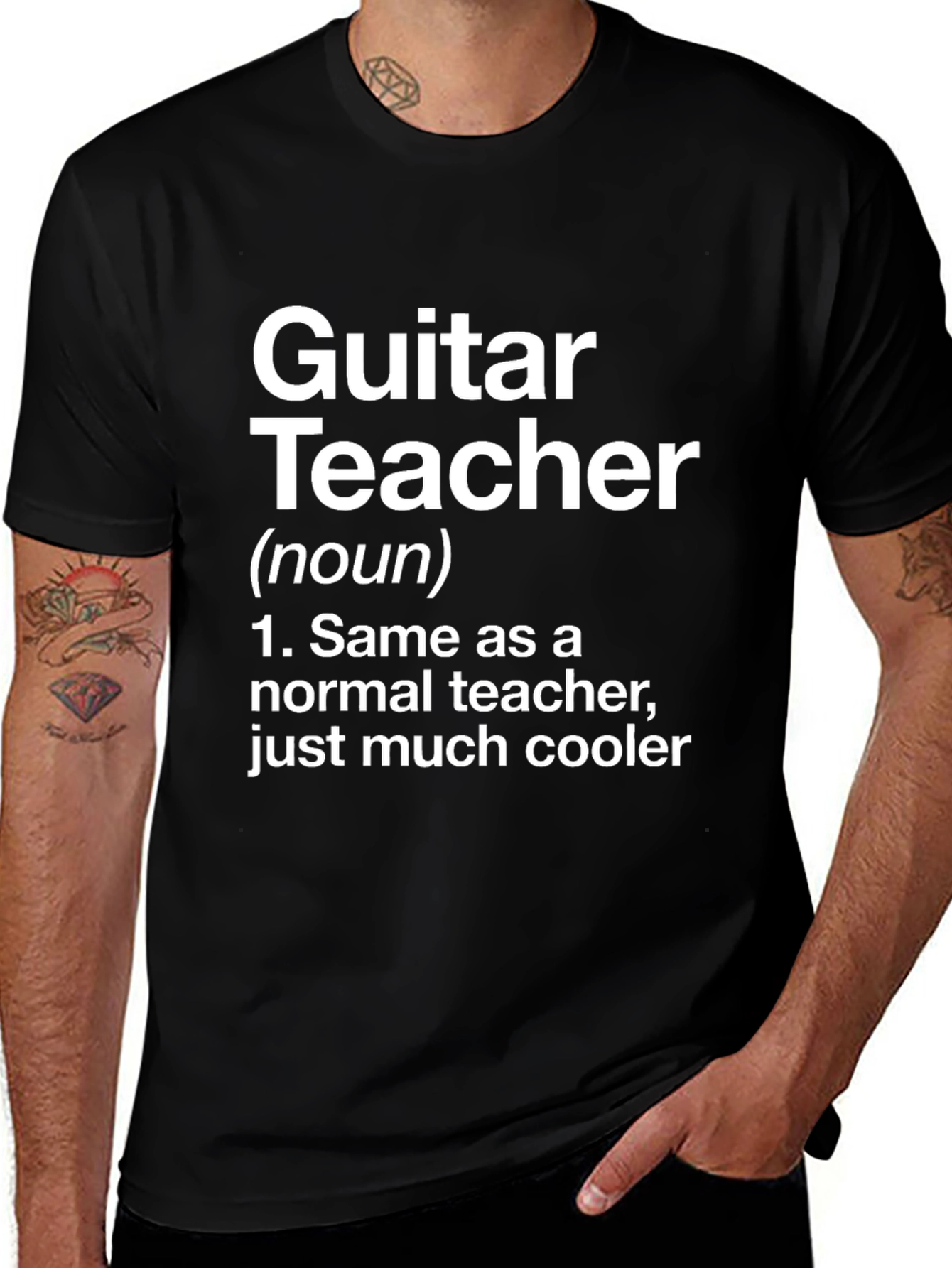 Guitar Teacher Definition T-Shirt