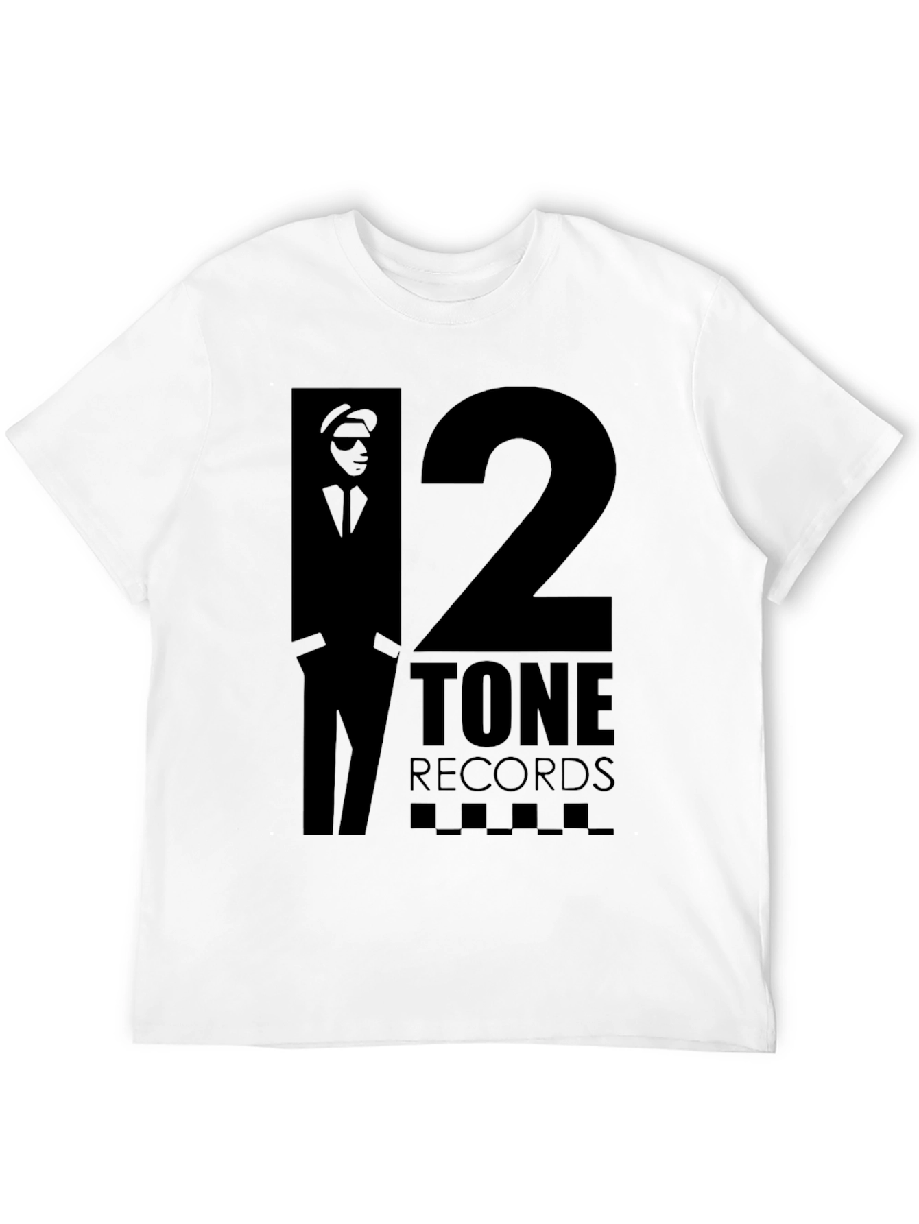 2 Tone Records Black Graphic T-Shirt