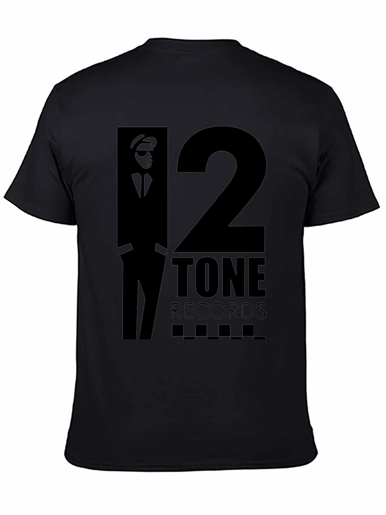 2 Tone Records Black Graphic T-Shirt