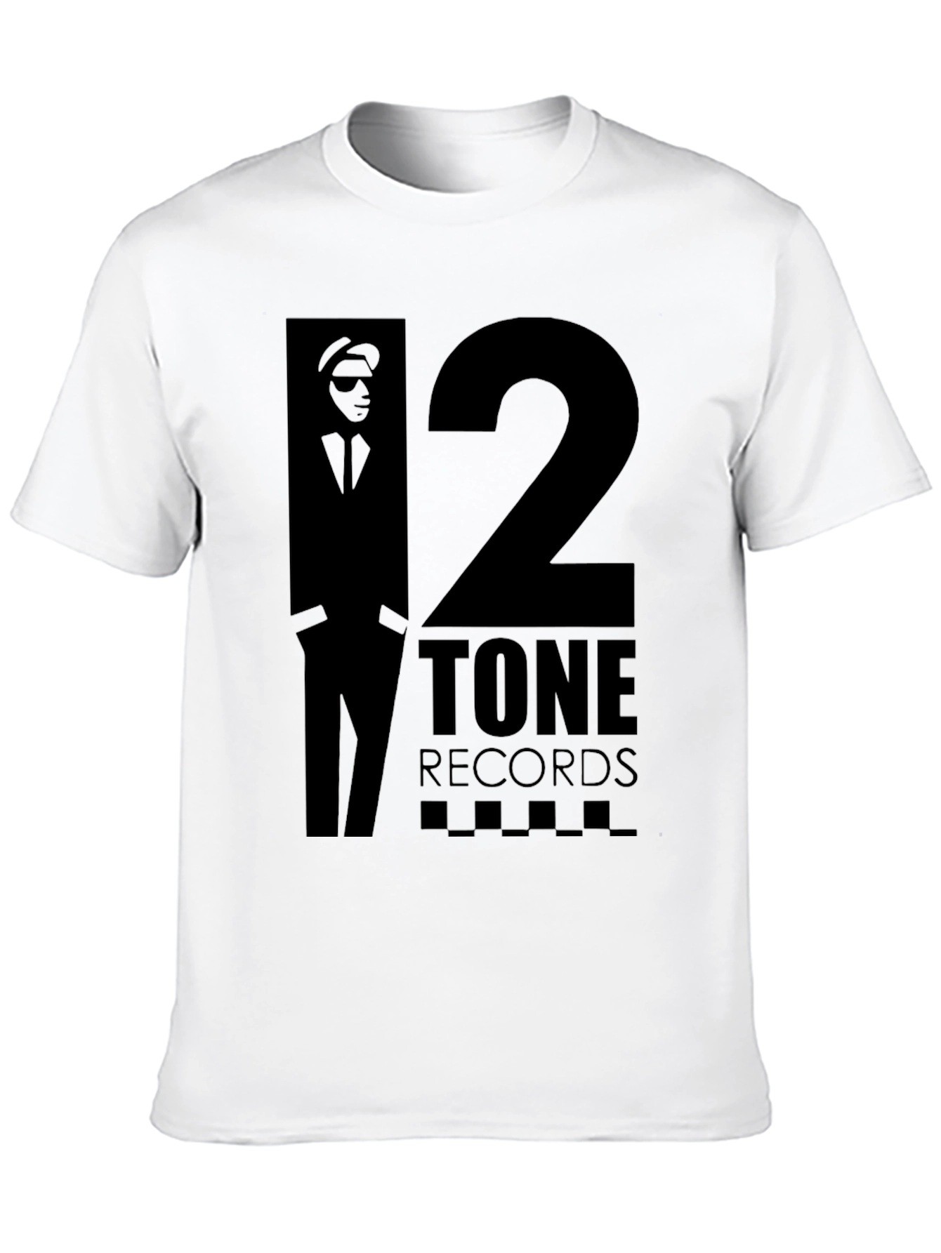 2 Tone Records Black Graphic T-Shirt