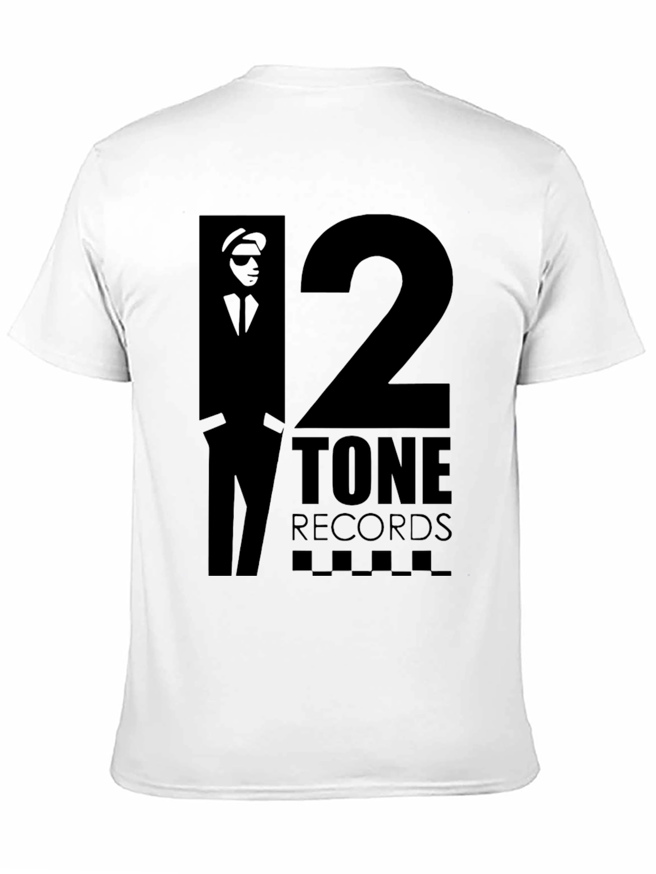 2 Tone Records Black Graphic T-Shirt
