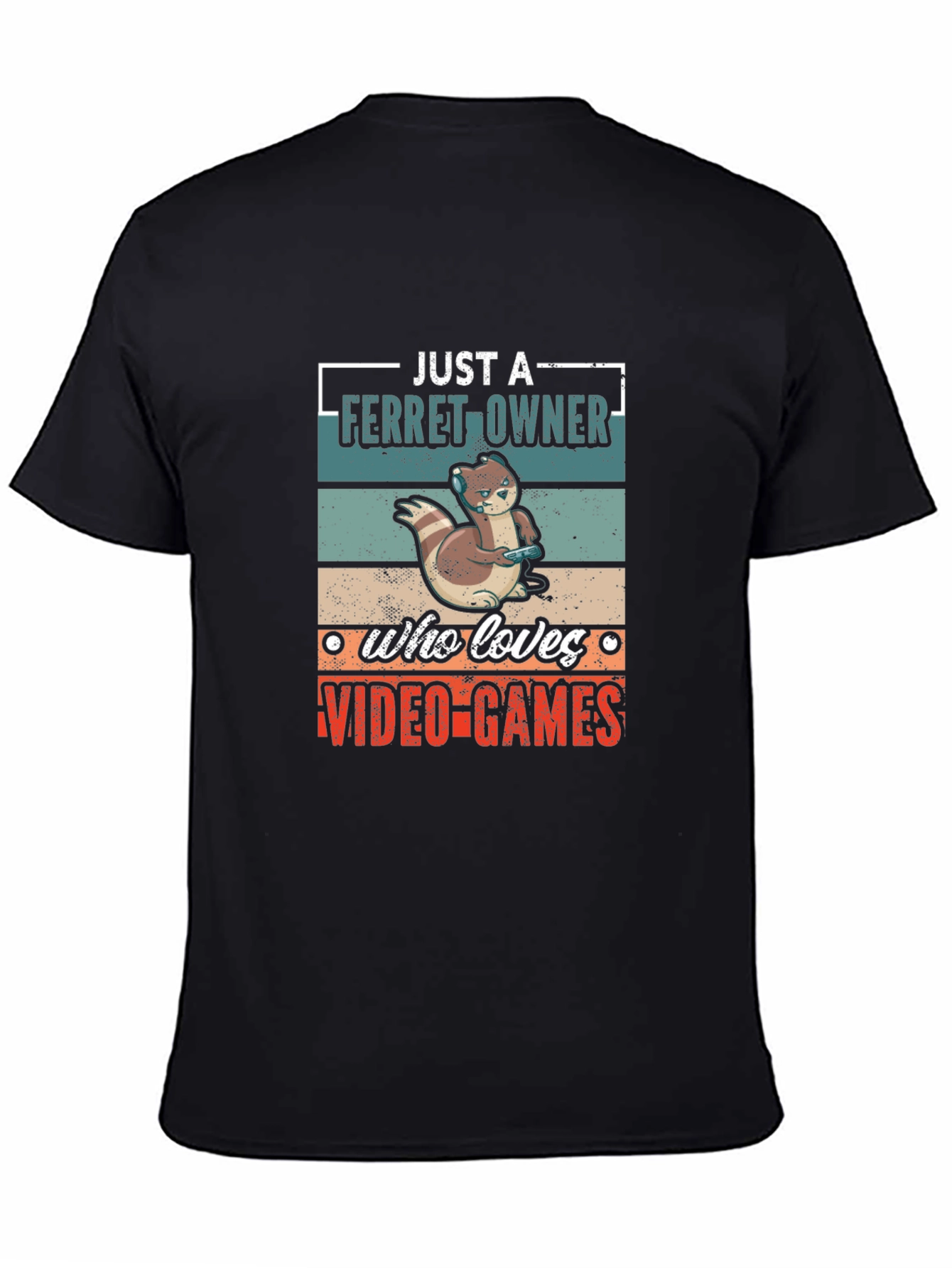 Ferret Owner Video Game Lover T-Shirt