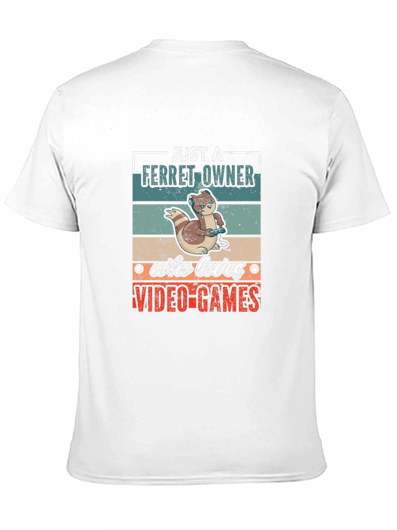 Ferret Owner Video Game Lover T-Shirt