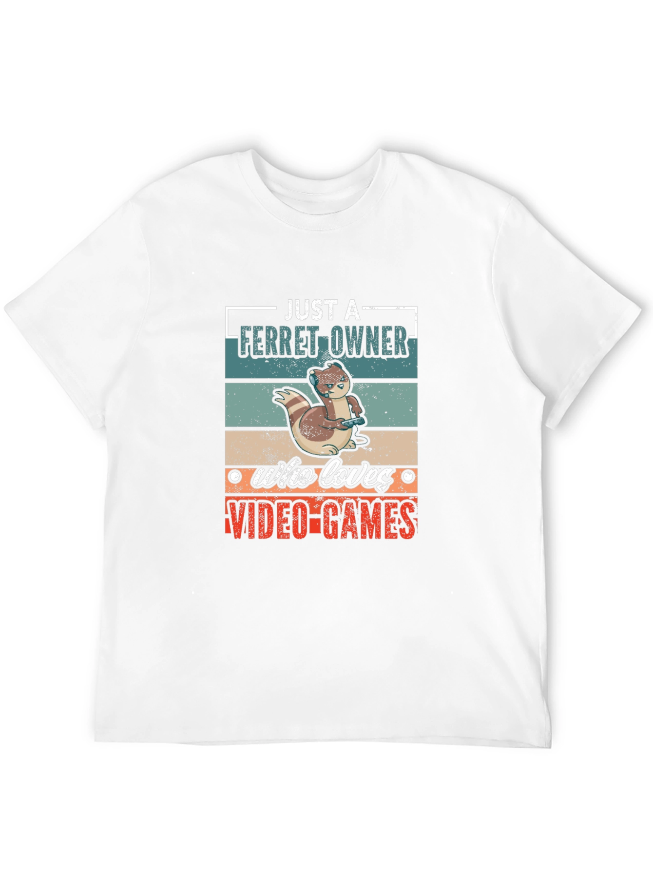 Ferret Owner Video Game Lover T-Shirt