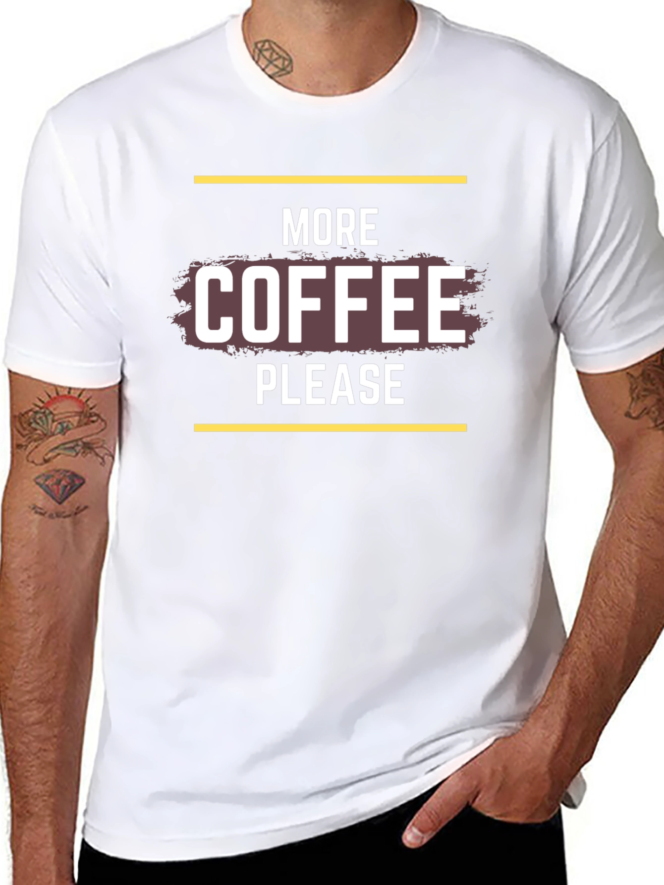 More Coffee Please Graphic Tee