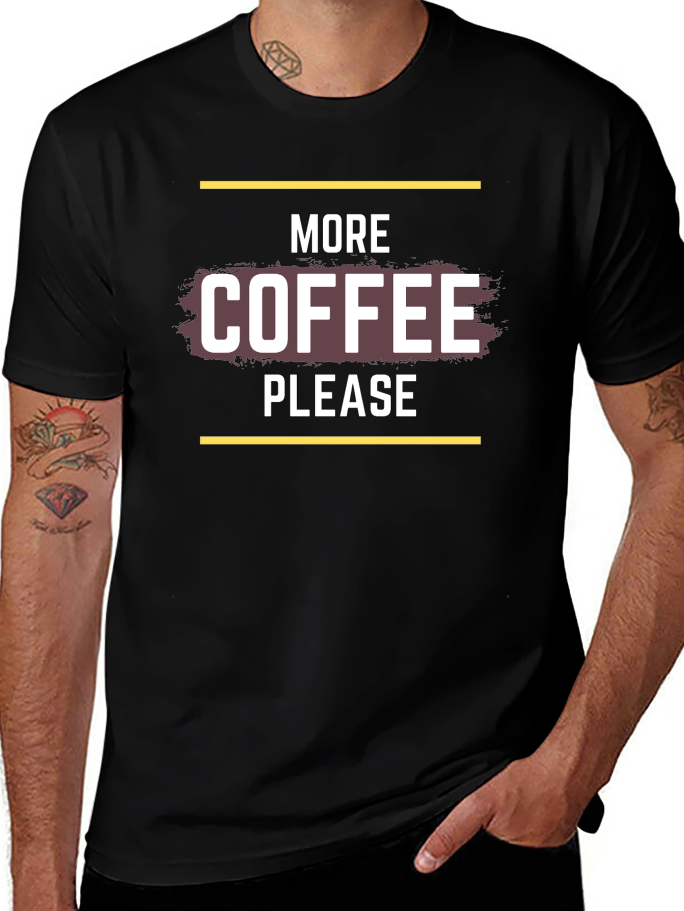 More Coffee Please Graphic Tee