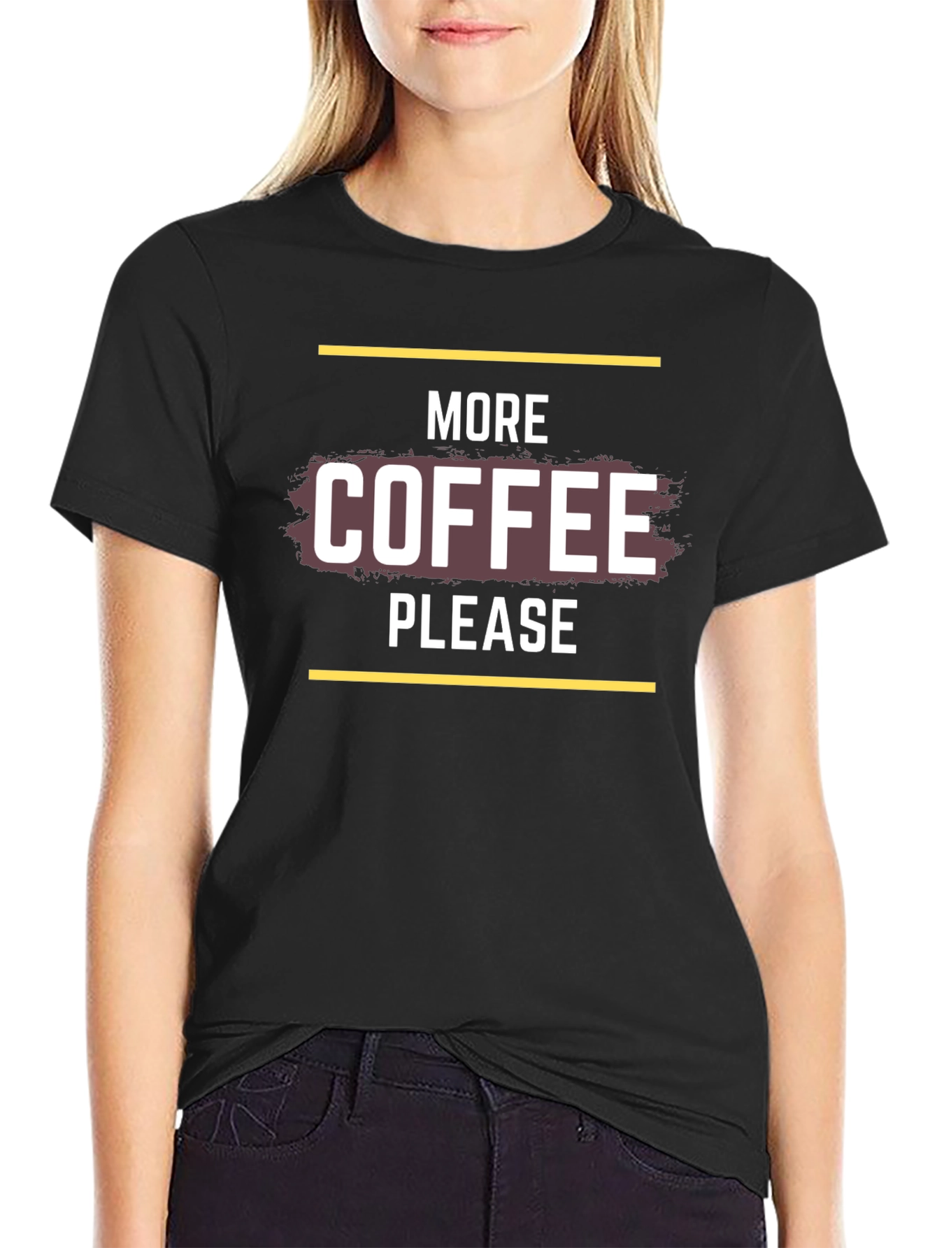 More Coffee Please Graphic Tee