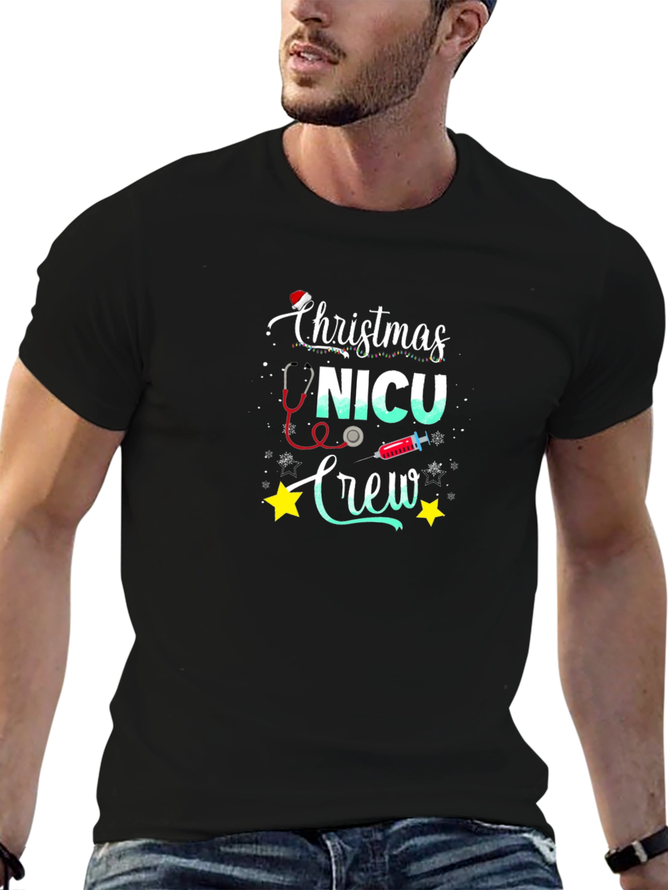 Christmas NICU Crew Graphic Tee