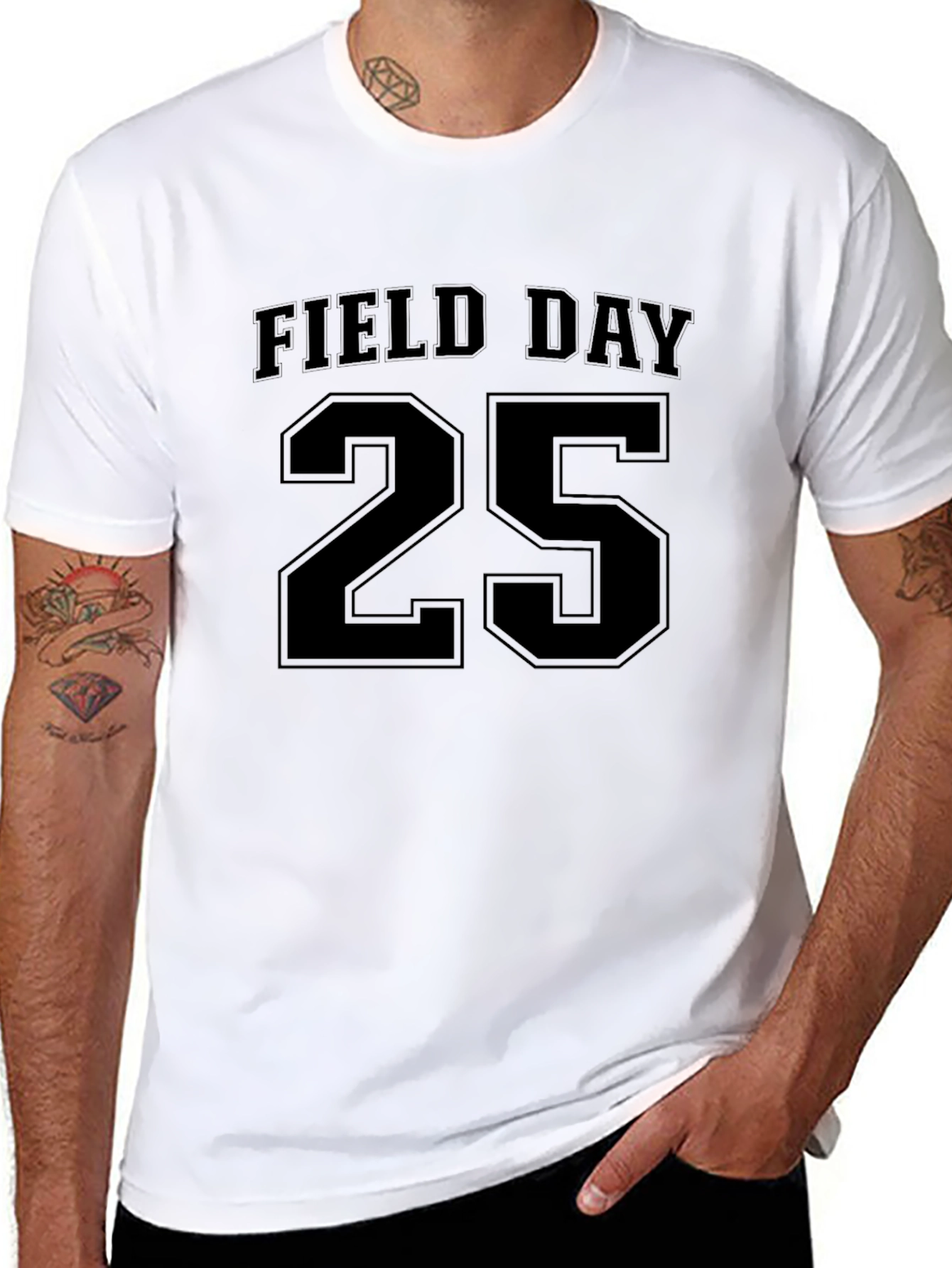 Field Day 25 Black T-Shirt